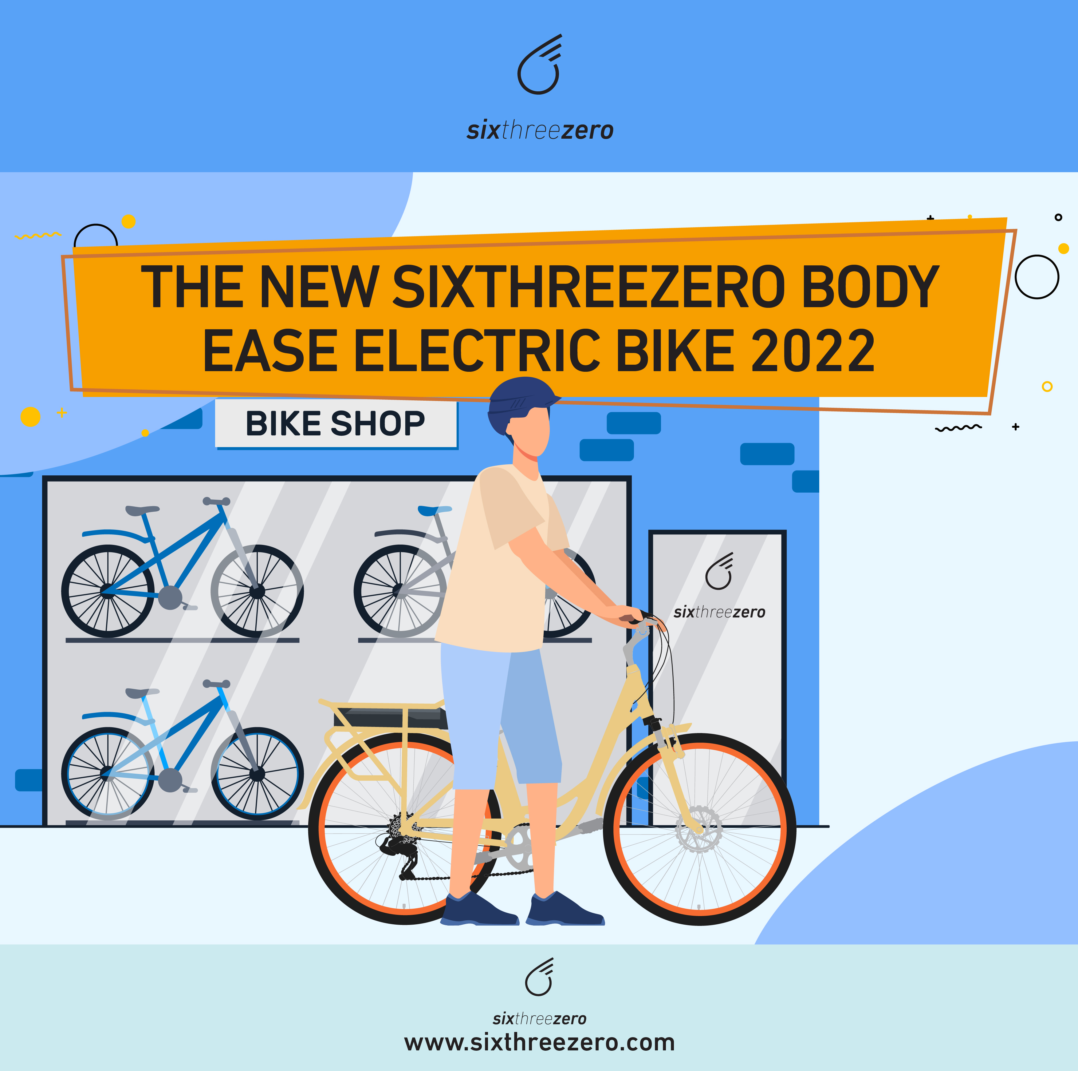 Introducing the NEW sixthreezero Body Ease Electric Bike 2022 A