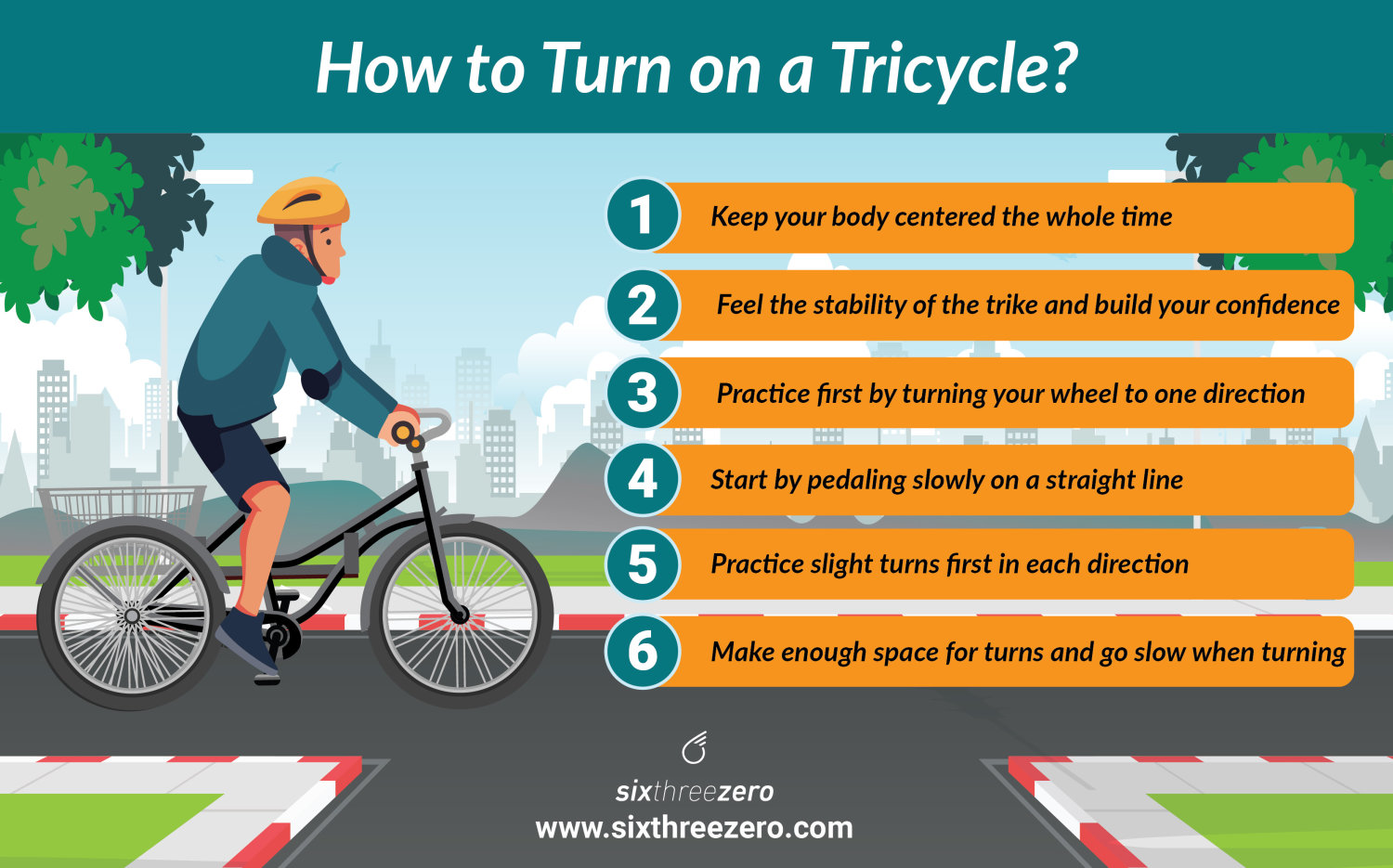 Sixthreezero Trike Guide | How to Turn a Tricycle with Ease