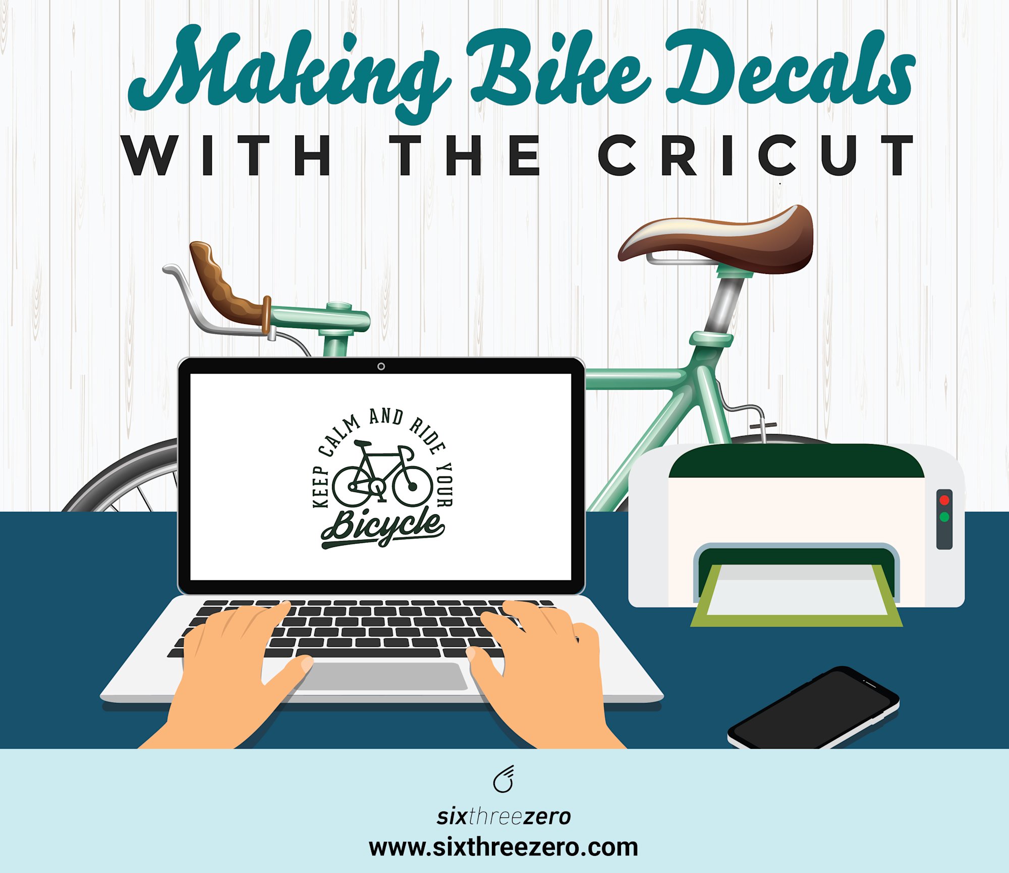 How to Make Bike Decals with the Cricut A StepbyStep Guide