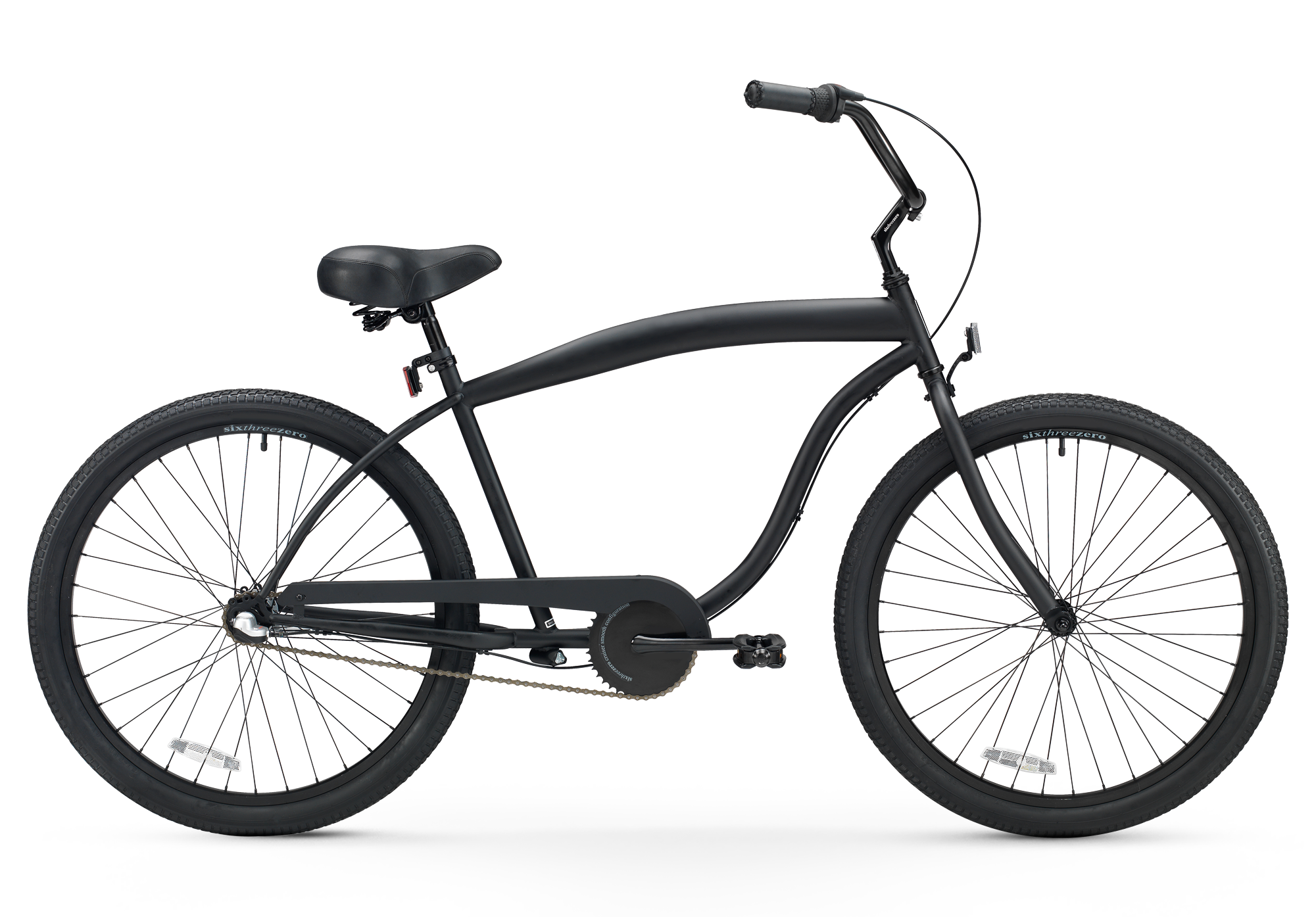 sixthreezero matte black cruiser