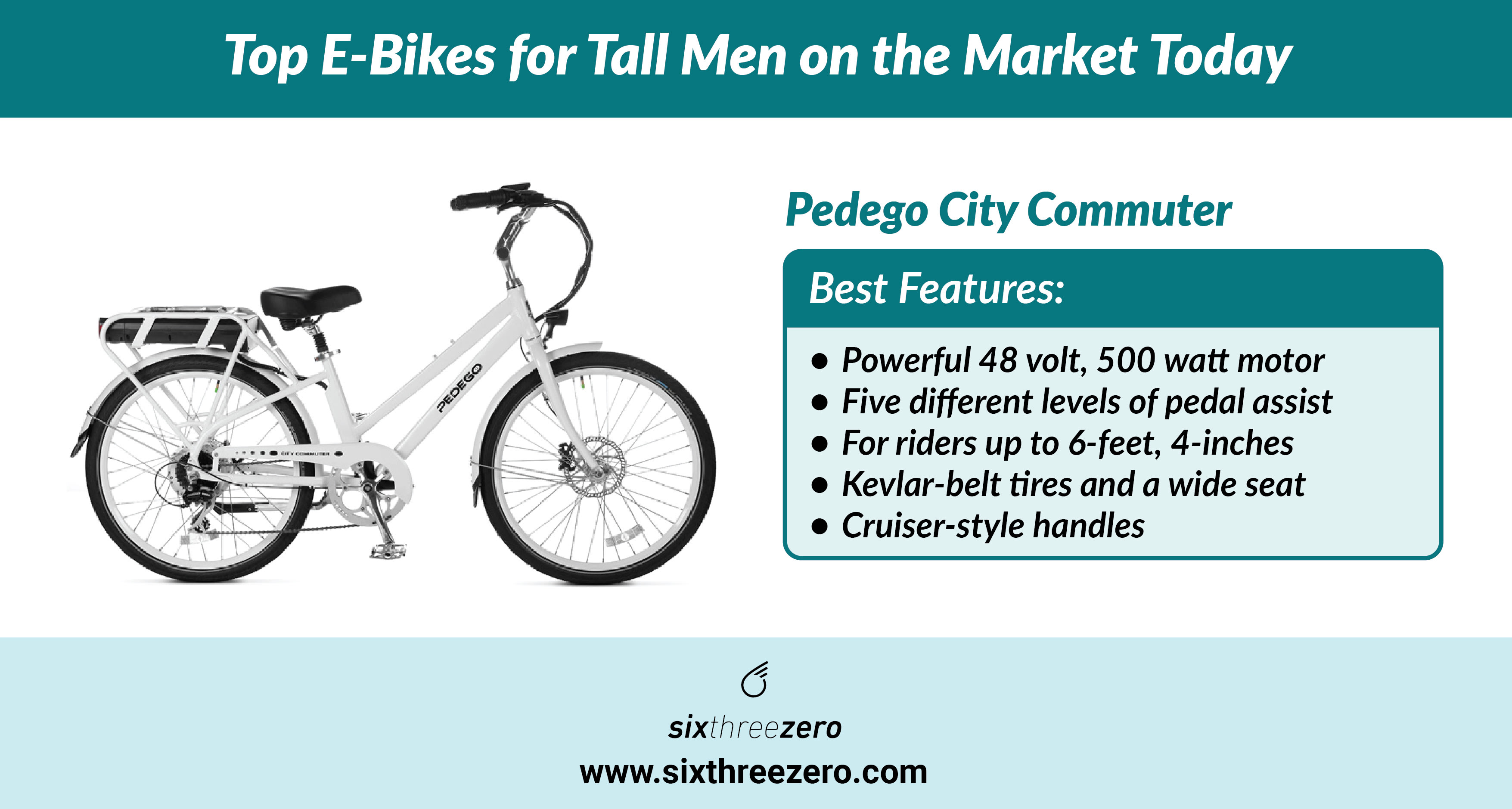 Most Comfortable Electric Bikes For Tall Men Fat Tire eBike For Tall