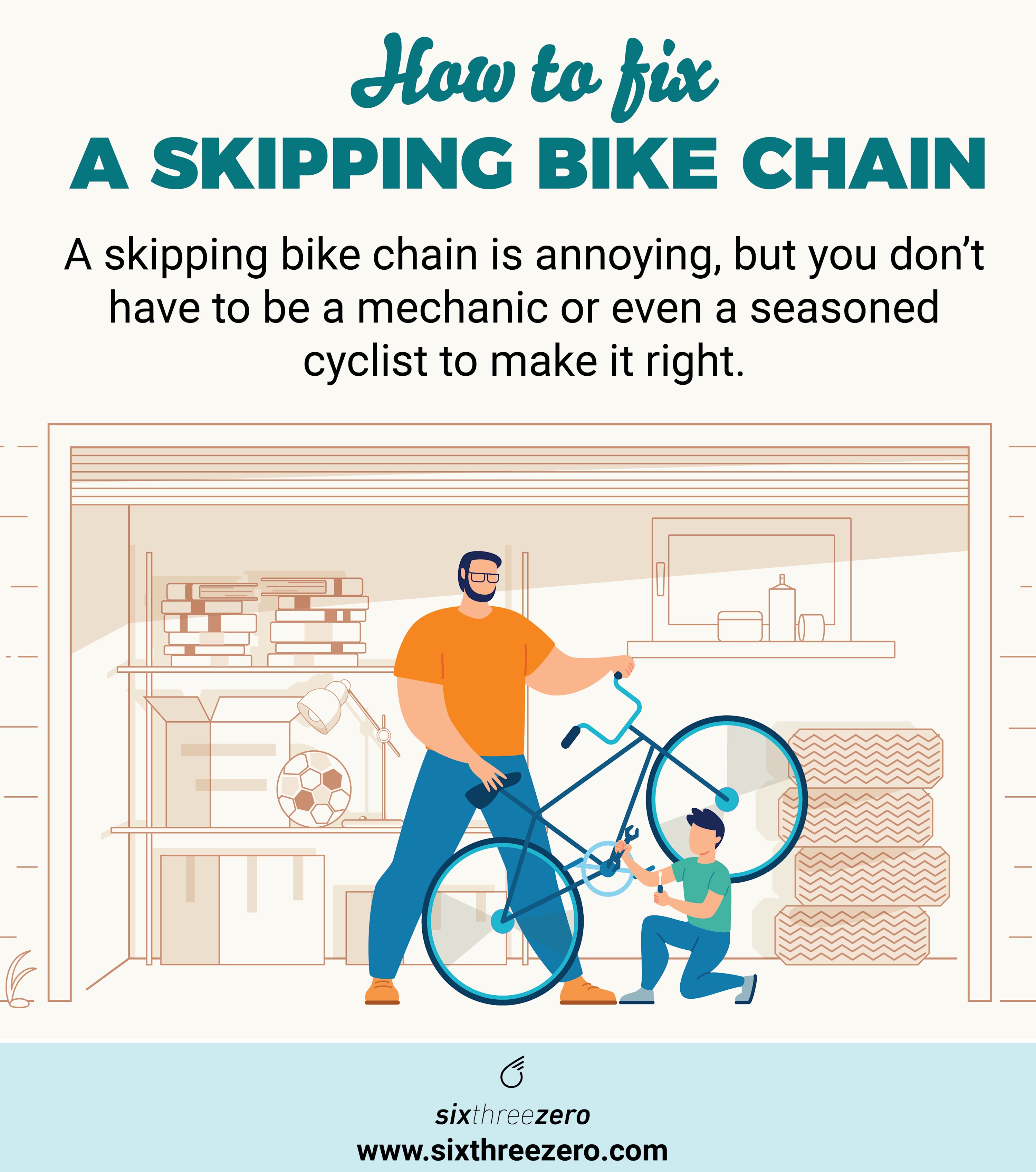 How To Fix A Skipping Bike Chain - Why Is My Bicycle Chain Skipping ...