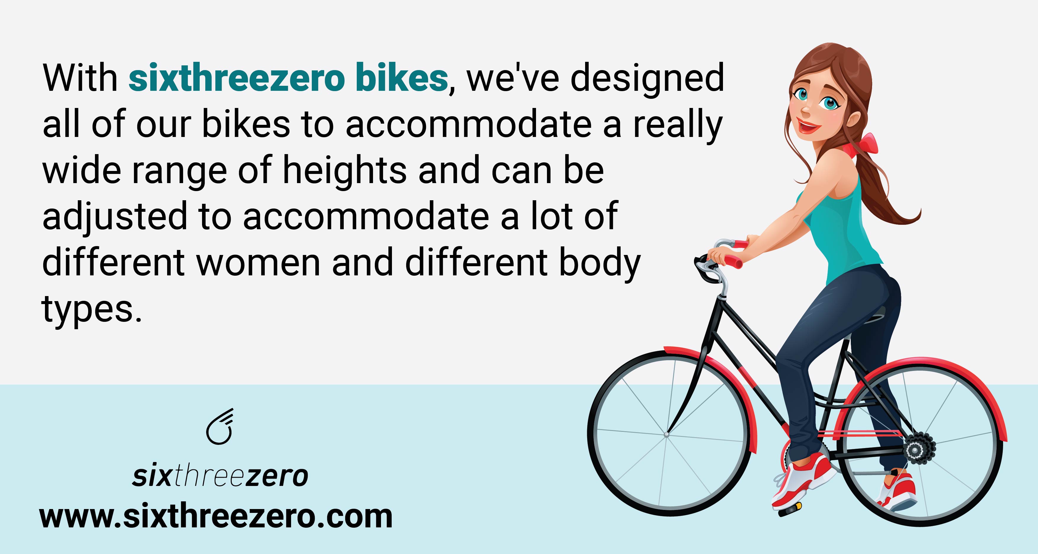 26 women's bike sales height