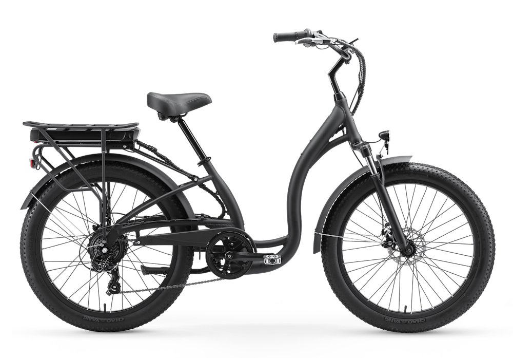 simple electric bicycle Sixthreezero Hybrid Electric Bike With Pedal Assist 26 Inch 500W 7 Speed