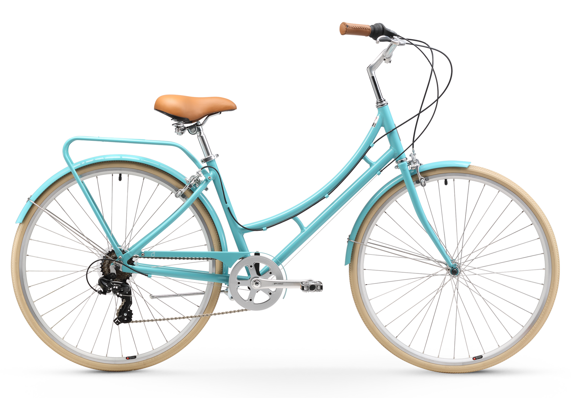 sixthreezero 26 inch women's 7 speed hybrid city bike