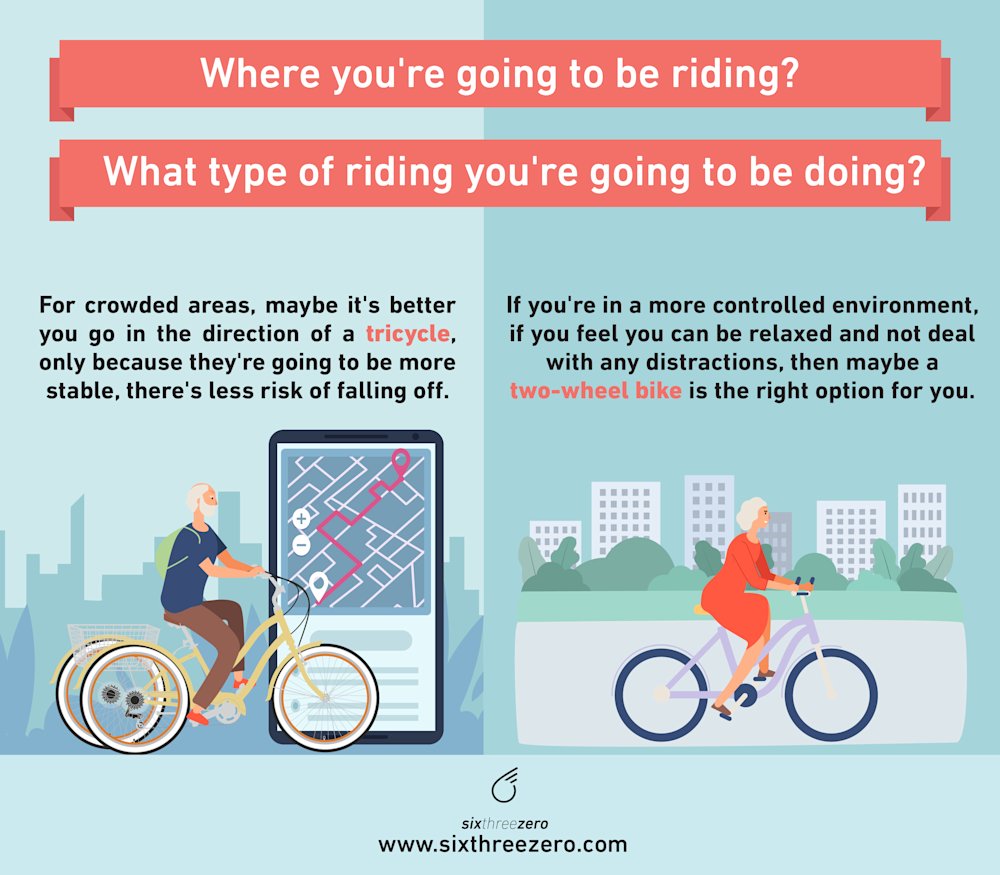 Bicycles vs Tricycle for Seniors