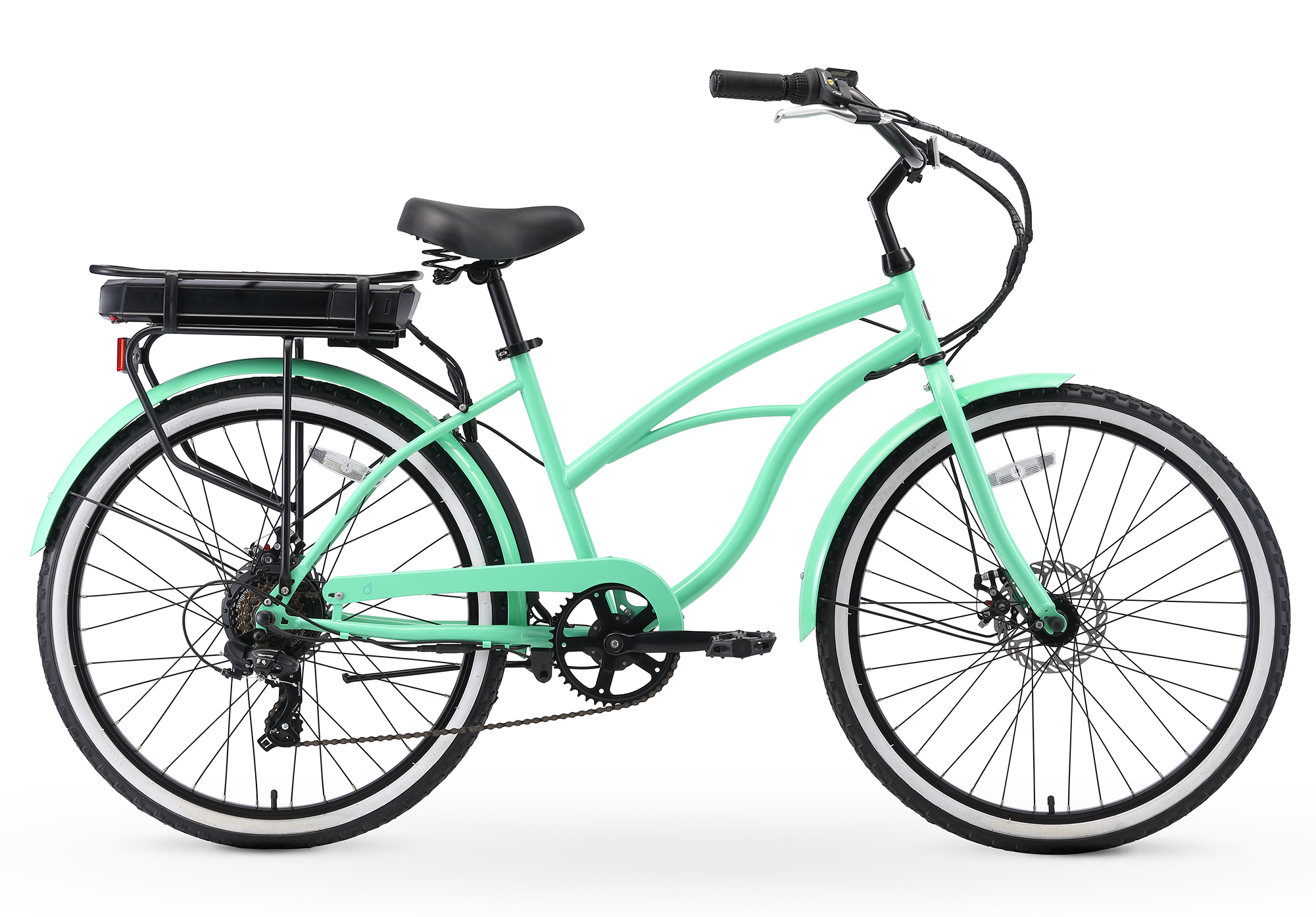 Women's Sixthreezero Electric Beach Cruiser Bike - 26