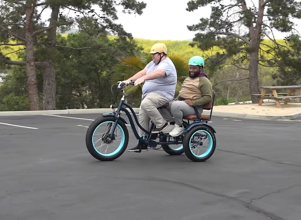 Electric Rickshaw for 600lbs Rider | Electric Tricycle with Seat, Great ...