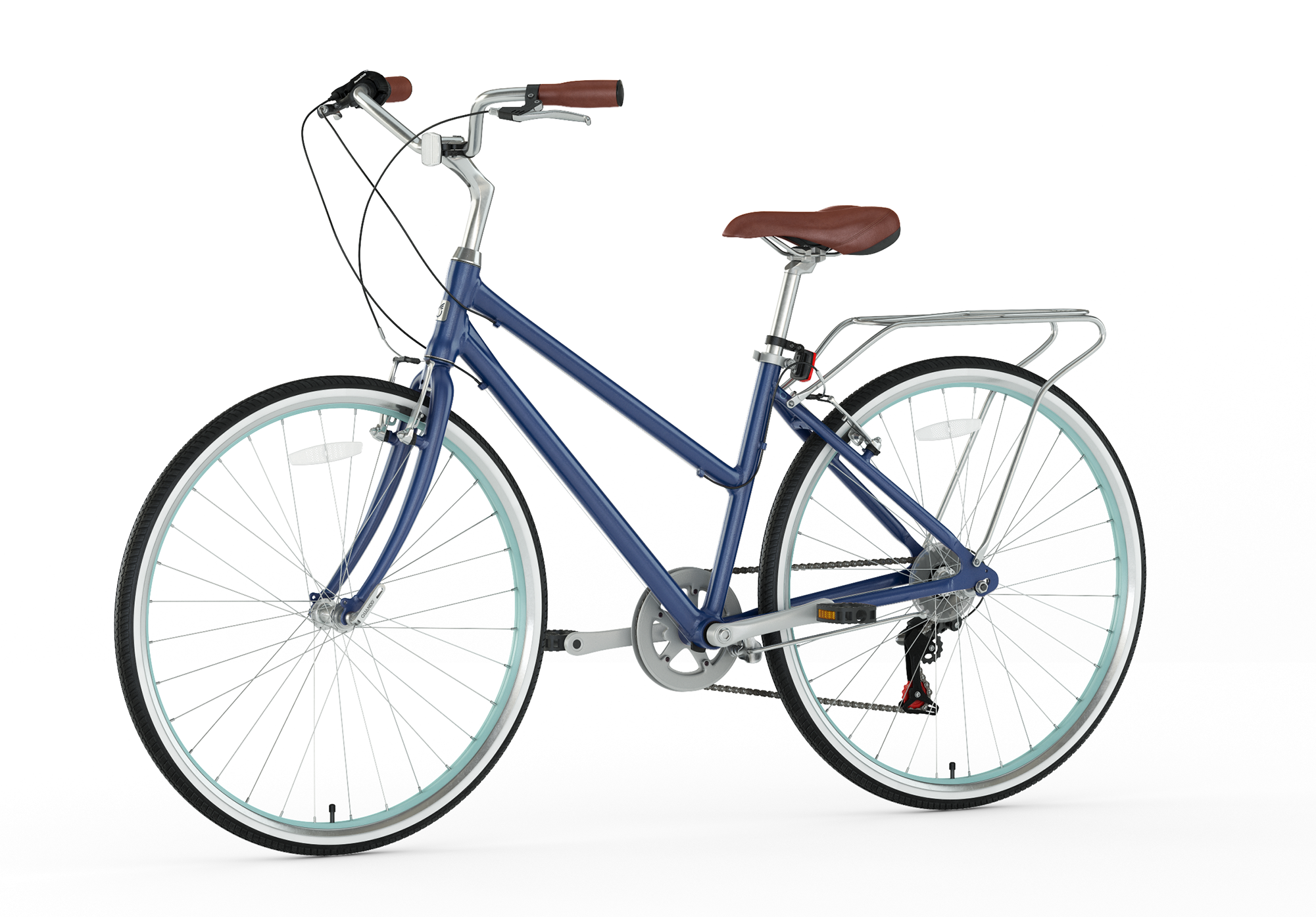 sixthreezero explore your range women's 7 speed commuter hybrid bike