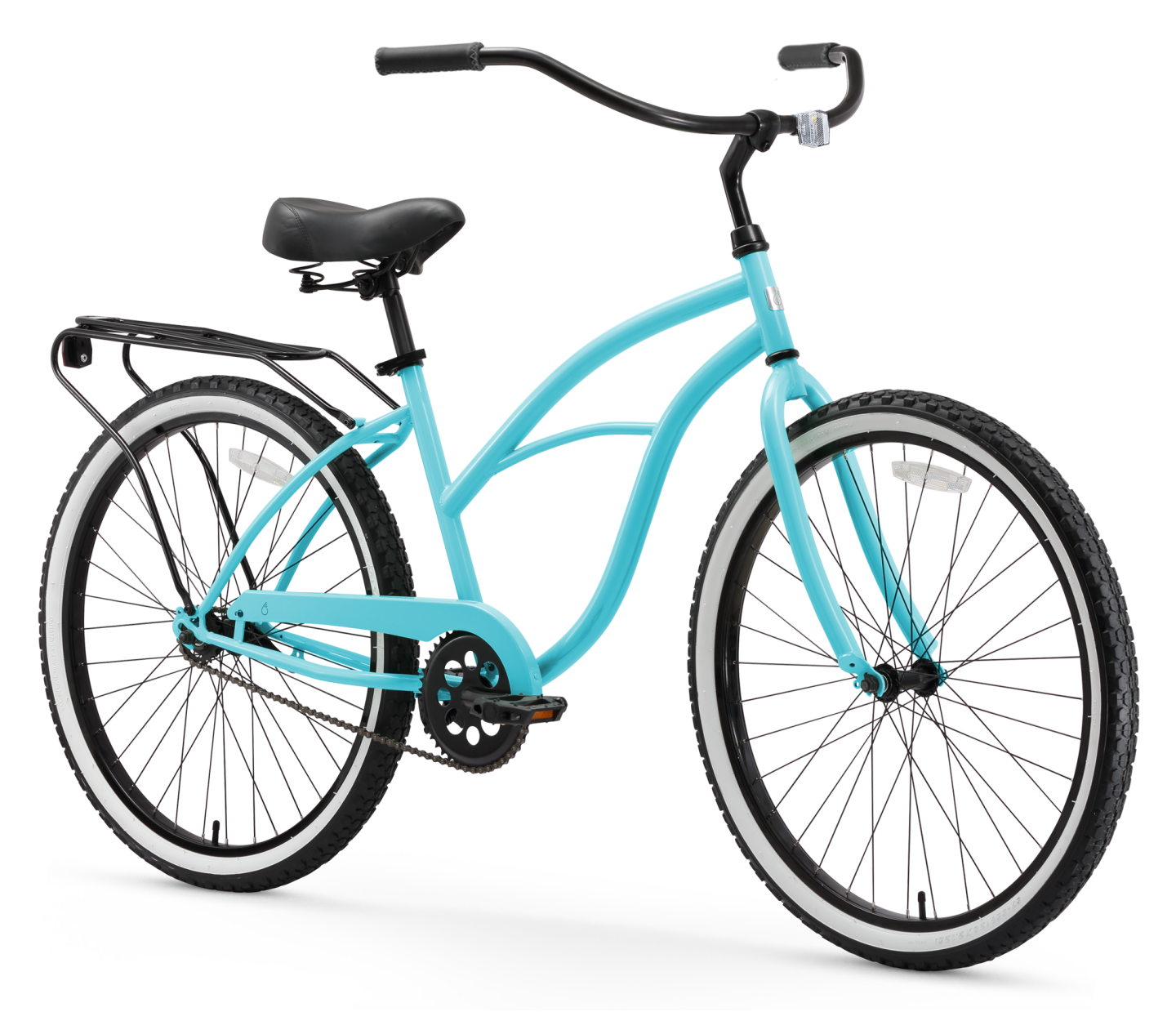 Women's Sixthreezero Around The Block Beach Cruiser Bike 