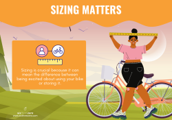 adult women bike size