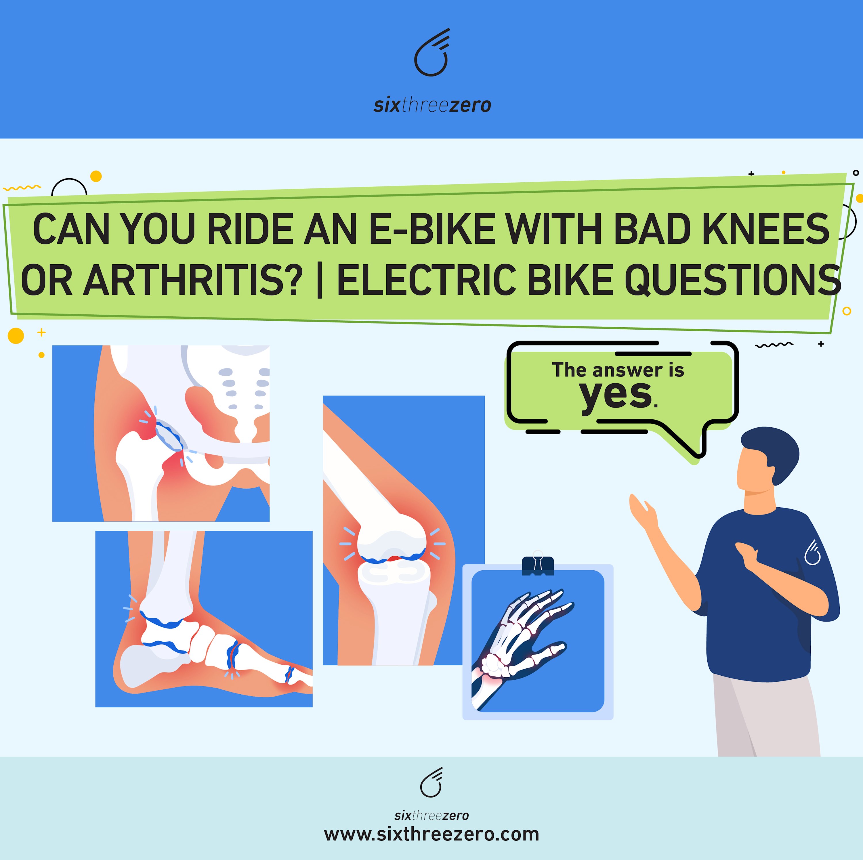 Can You Ride an EBike With Bad Knees or Arthritis? Electric Bike Questions