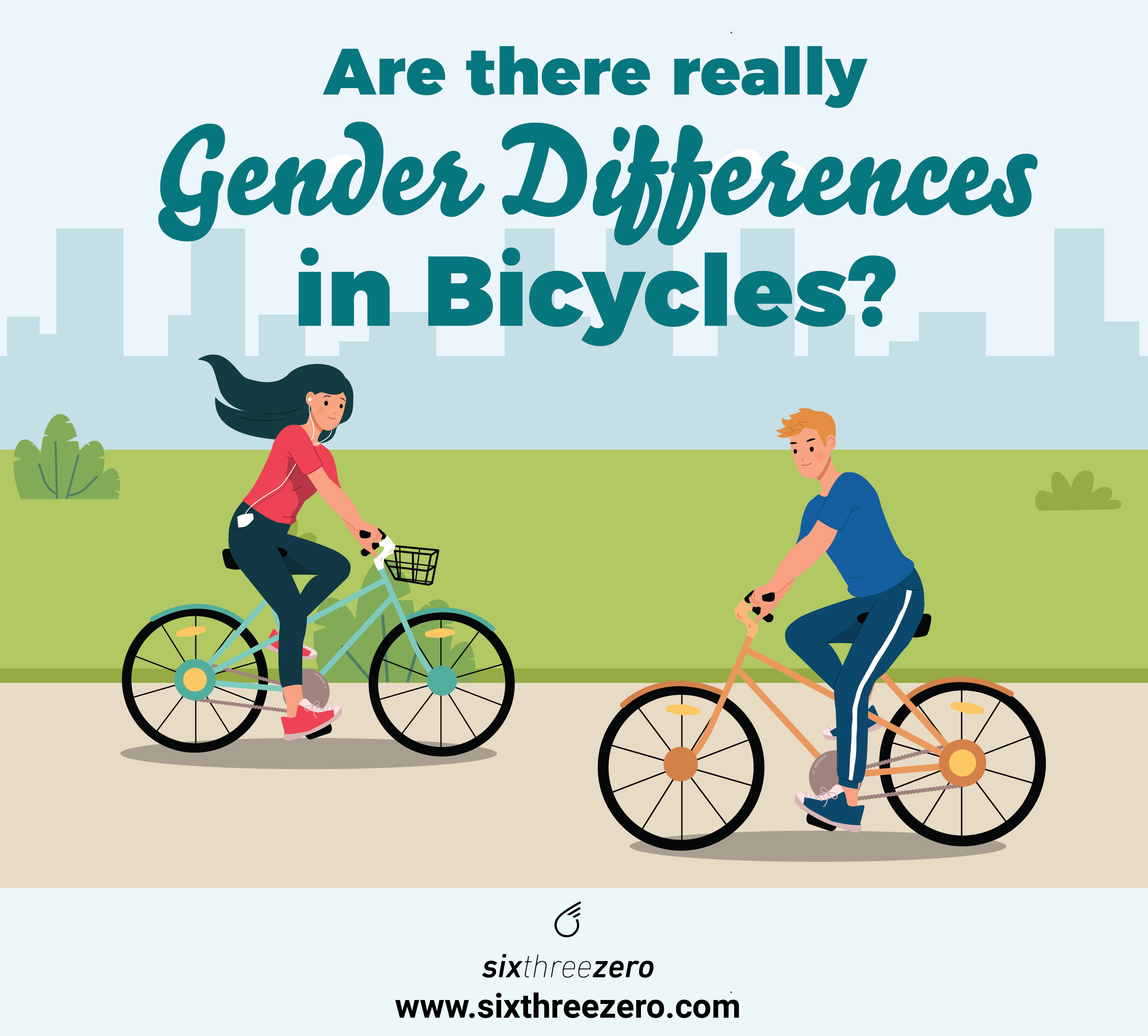 Difference between male and female online bicycles