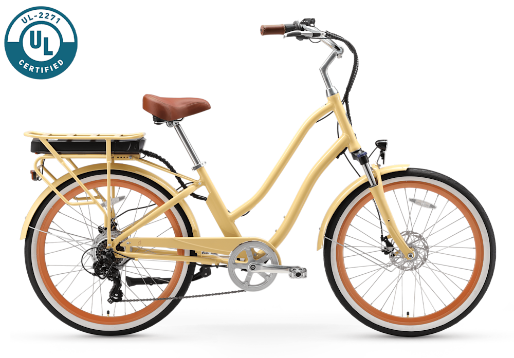 ヒーリー ゴールドエディション Sixthreezero Hybrid Electric Bike With Pedal Assist 26 Inch