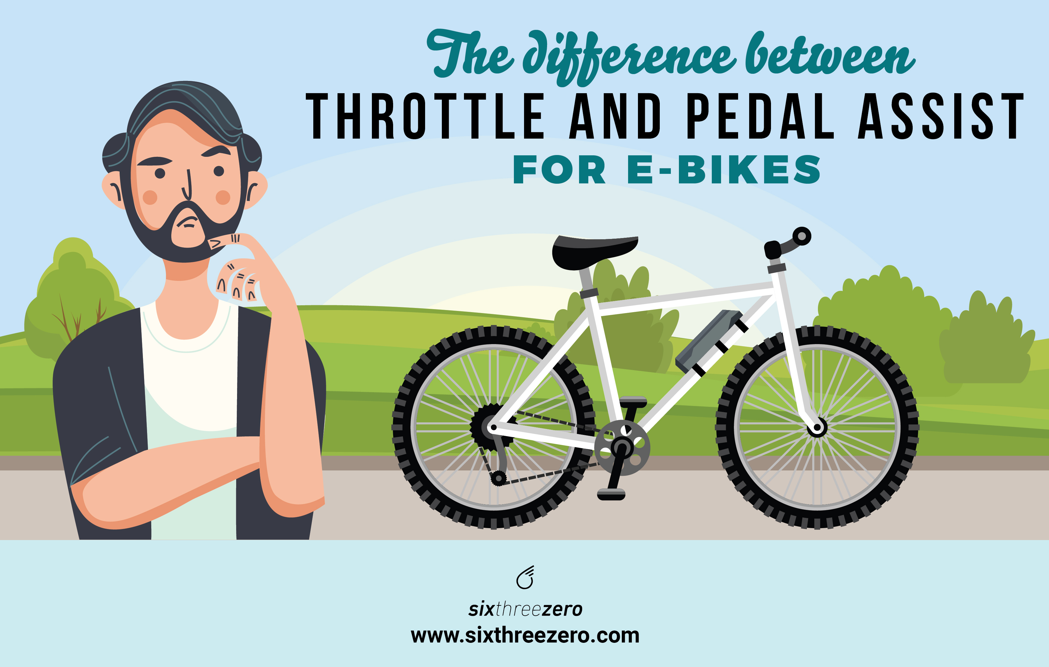 difference between throttle and pedal assist