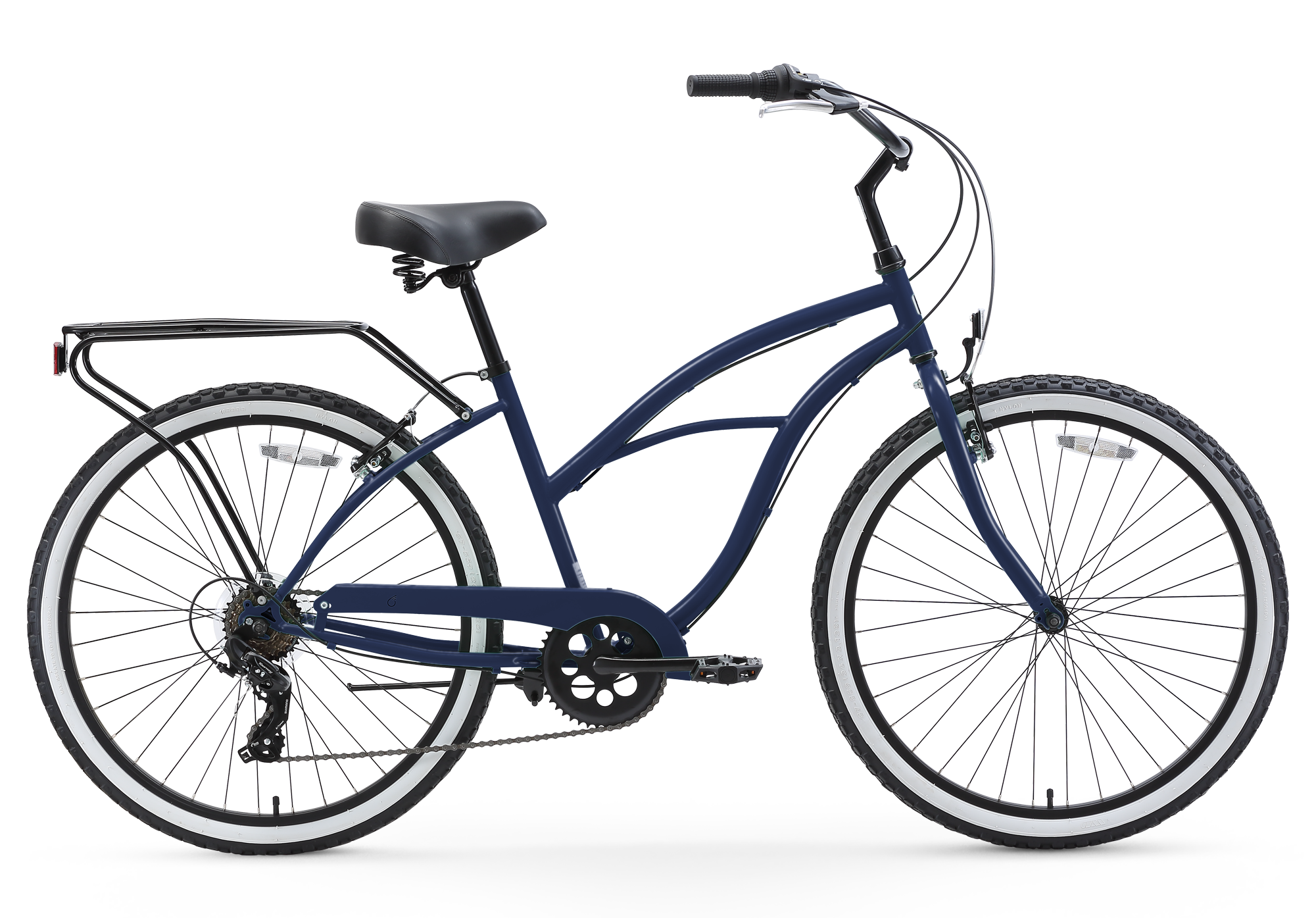 sixthreezero 26 inch women's single speed beach cruiser bicycle