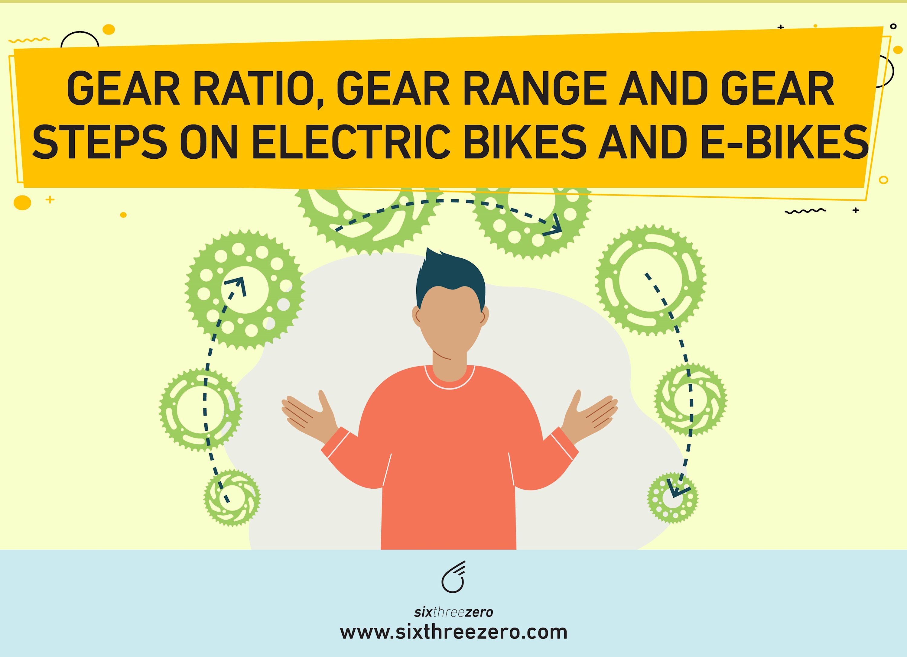 Gear Ratio, Gear Range, and Gear Steps on Electric Bikes and EBikes A
