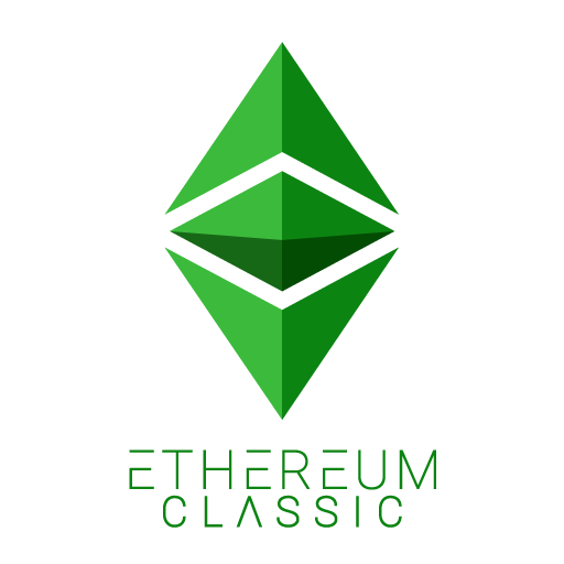 A picture of the Ethereum Classic logo.