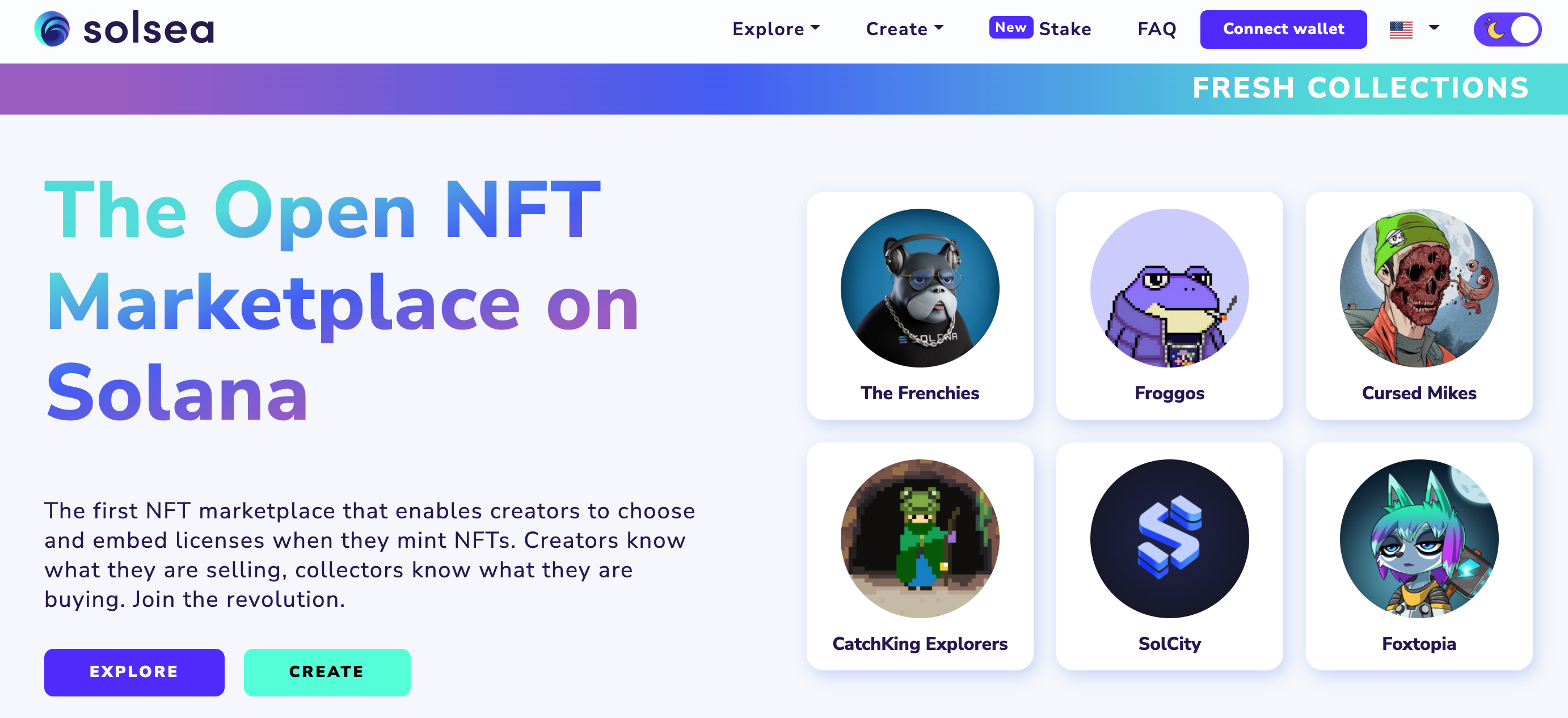MoonPay is live on NFT marketplace SolSea MoonPay