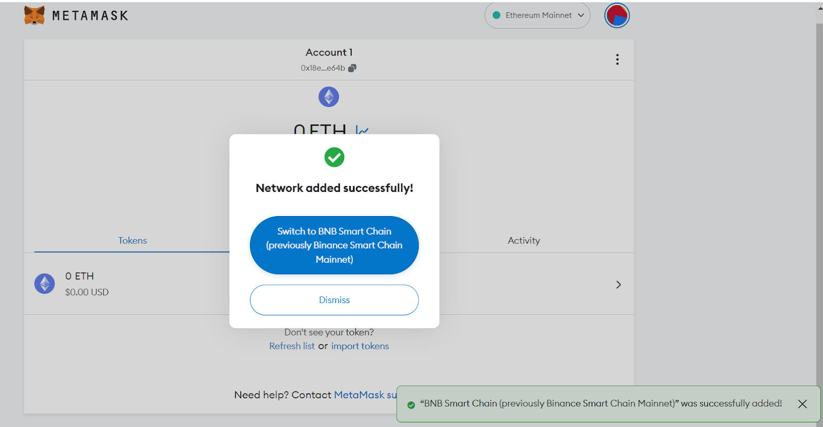 How to connect MetaMask to Binance Smart Chain (BSC) | A guide - MoonPay