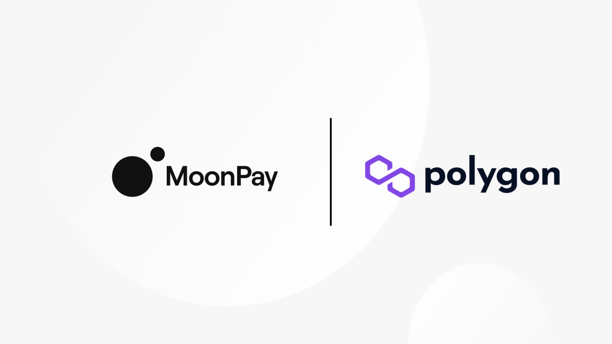 Featured image for MoonPay establishes global fiat on-ramp to Polygon, the first-ever in the U.S.