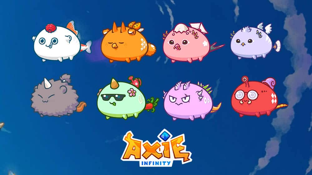 A picture of the Axie Infinity game.
