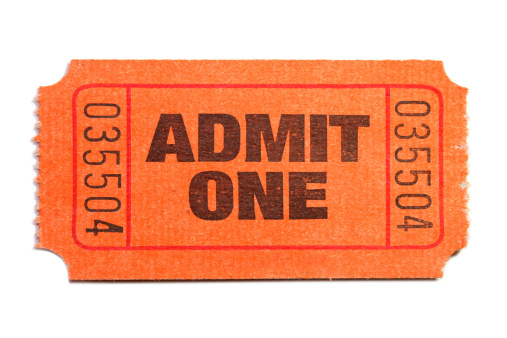 A picture of a ticket.