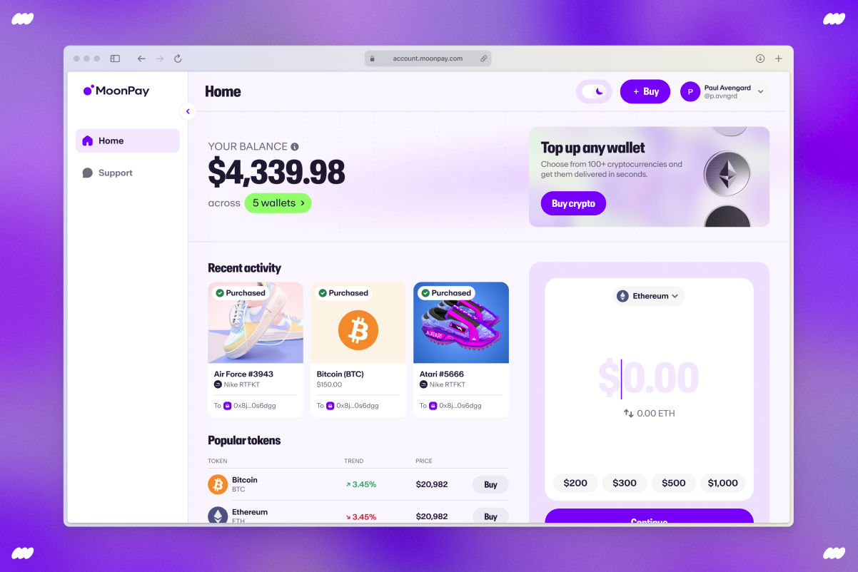 MoonPay Account featured image