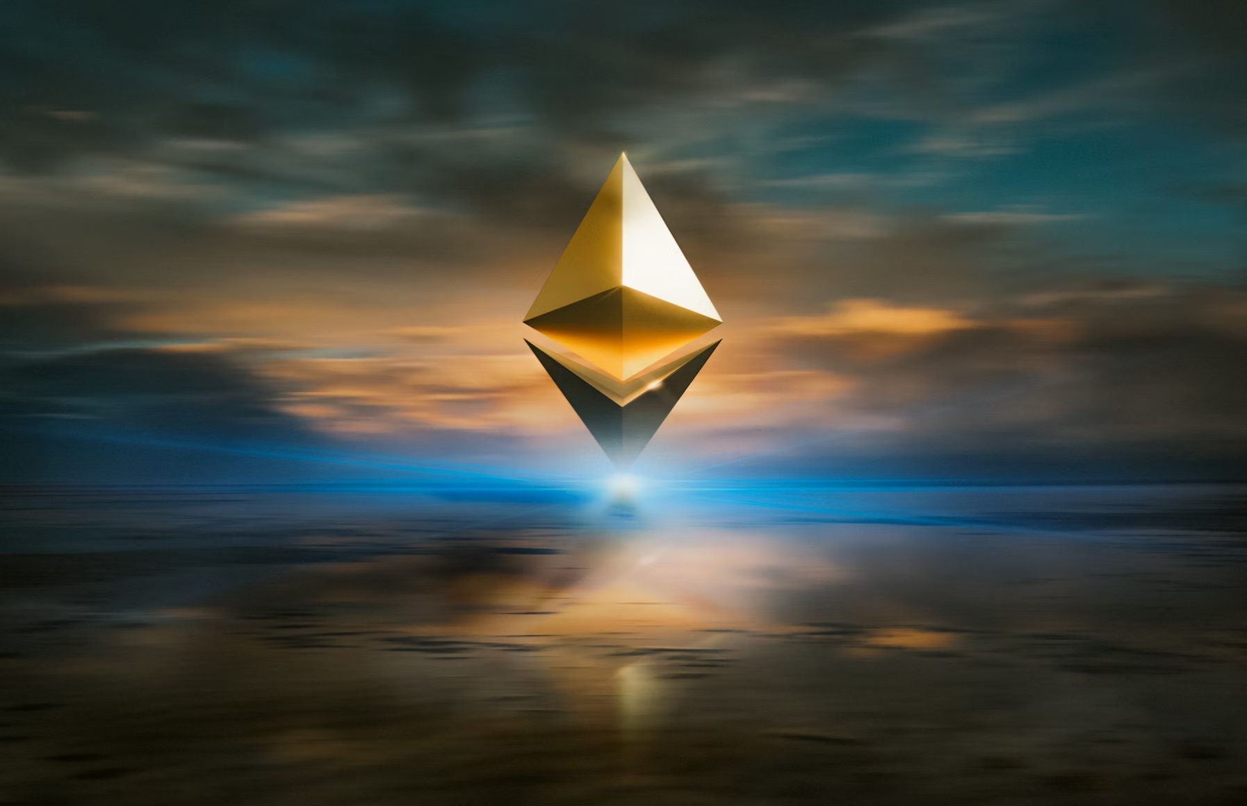 An image of the Ethereum logo.