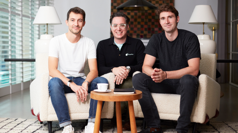 MoonPay co-founders Victor Faramond, Max Crown, and Ivan Soto-Wright