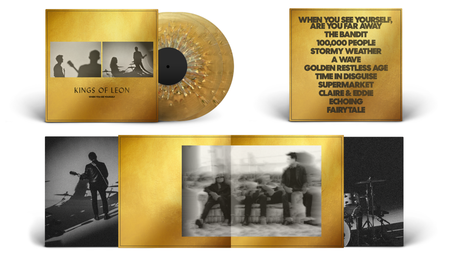 A picture of the Kings of Leon “NFT Yourself” bundle.