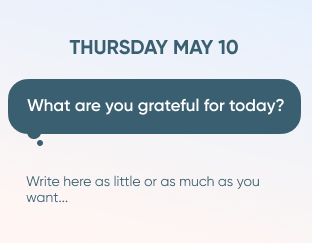 The Gratitude Journal Feature