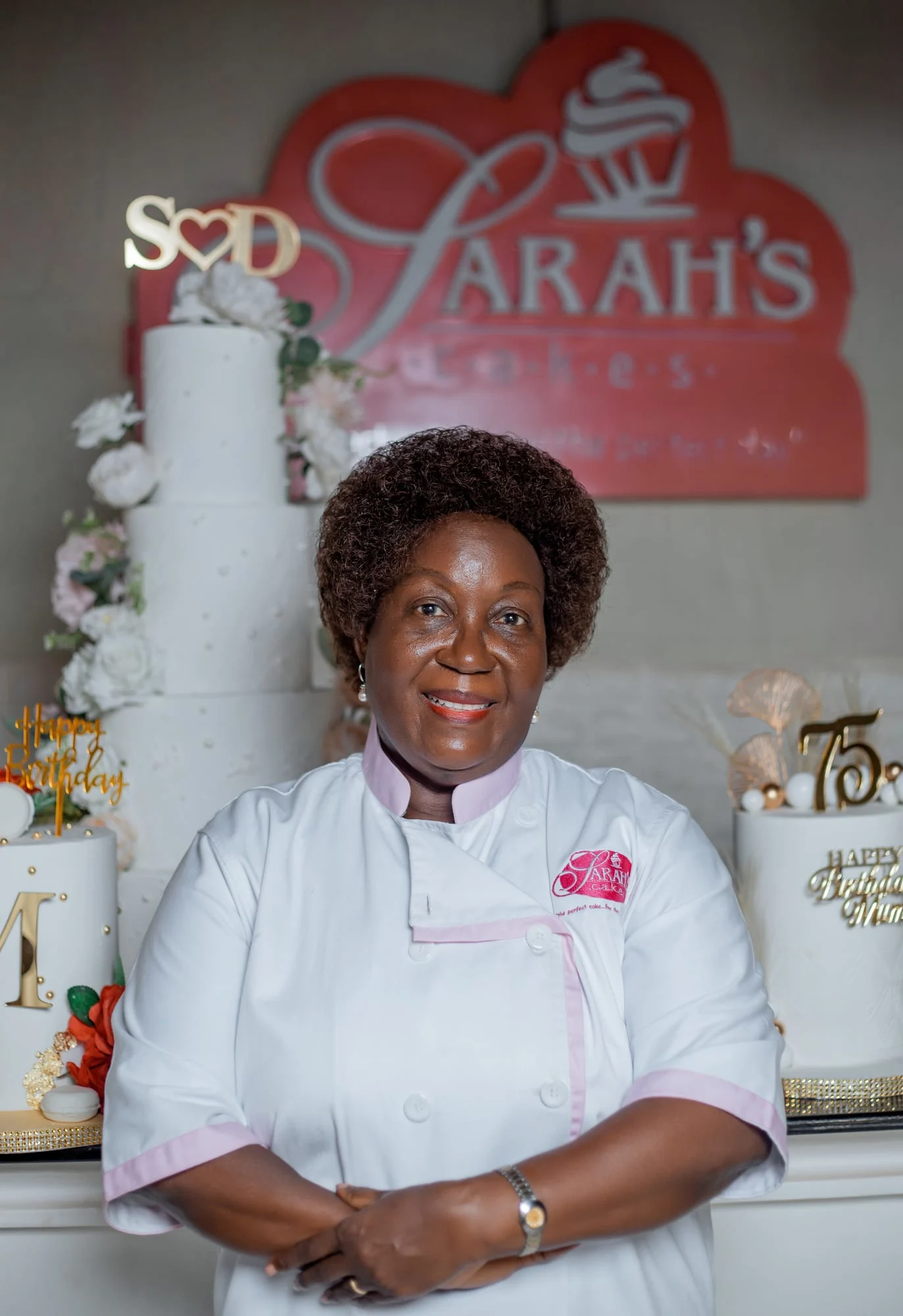 Sarah Ntale, founder of Sarah's Cakes