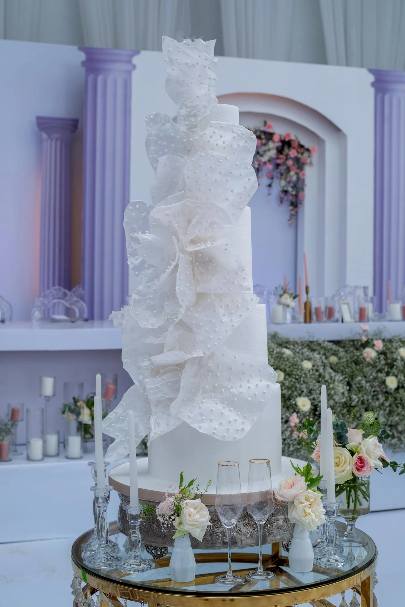 Wedding cake by Sarah Cakes
