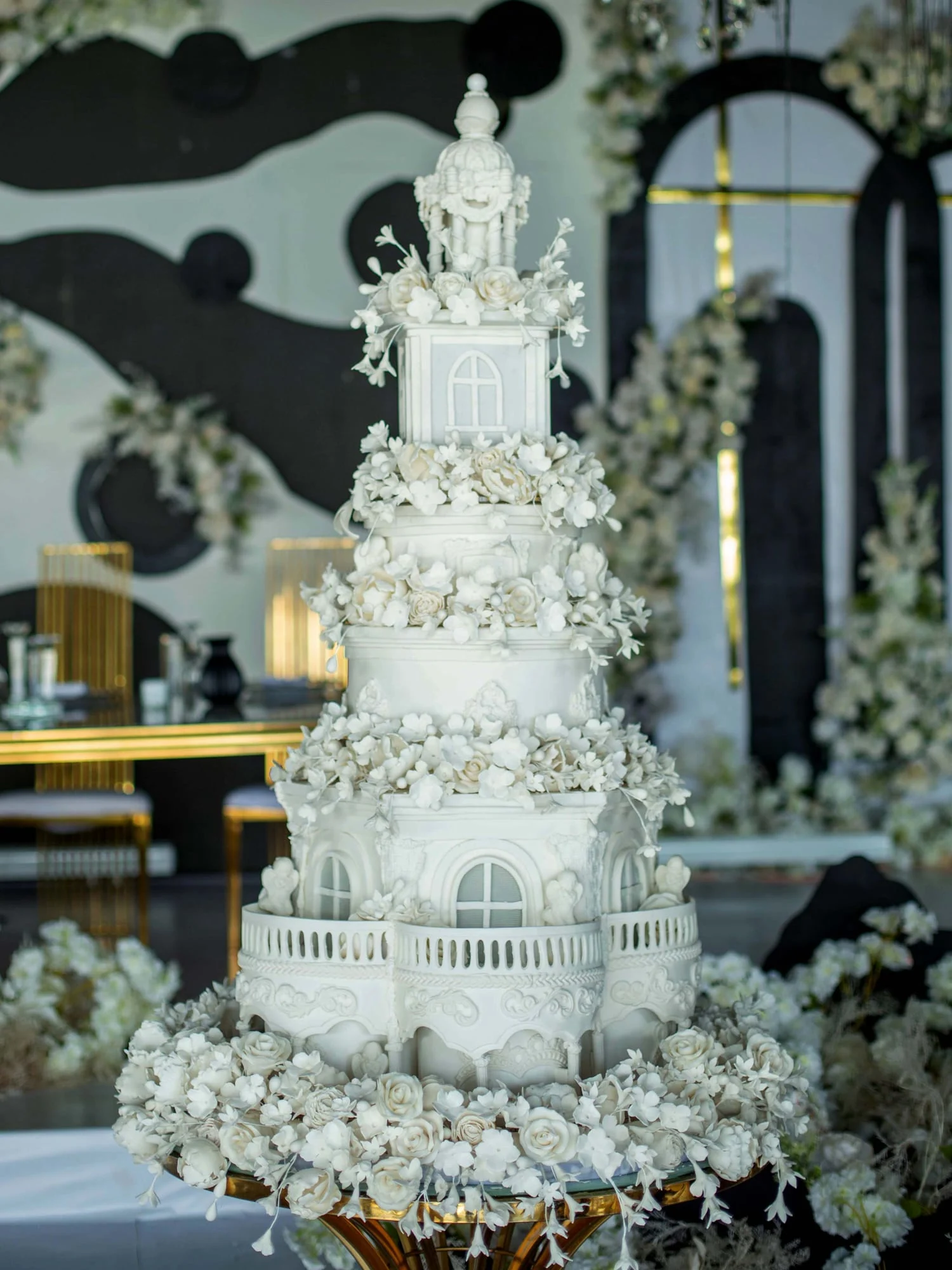 Wedding cake by Sarah Cakes