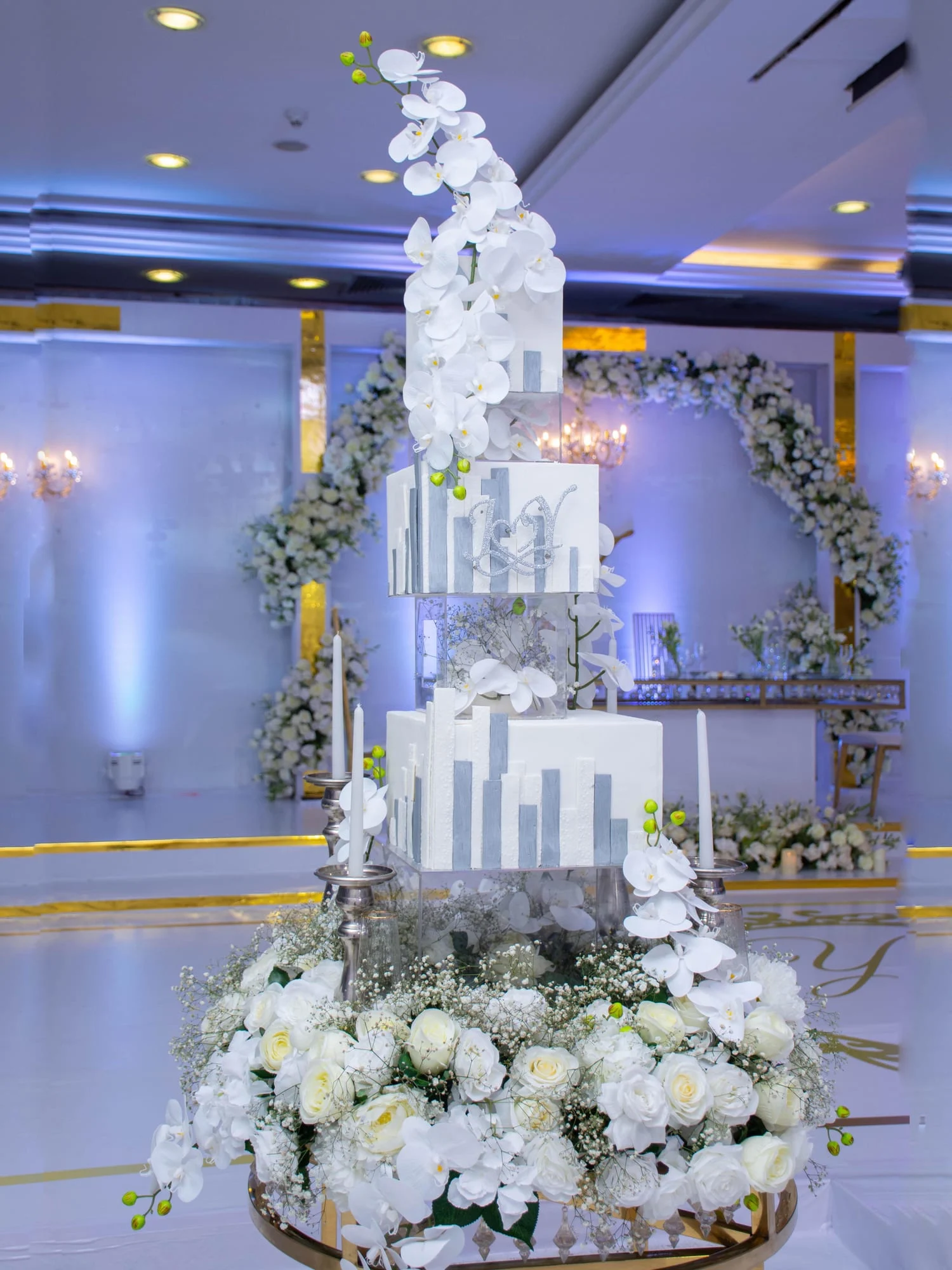 Wedding cake by Sarah Cakes