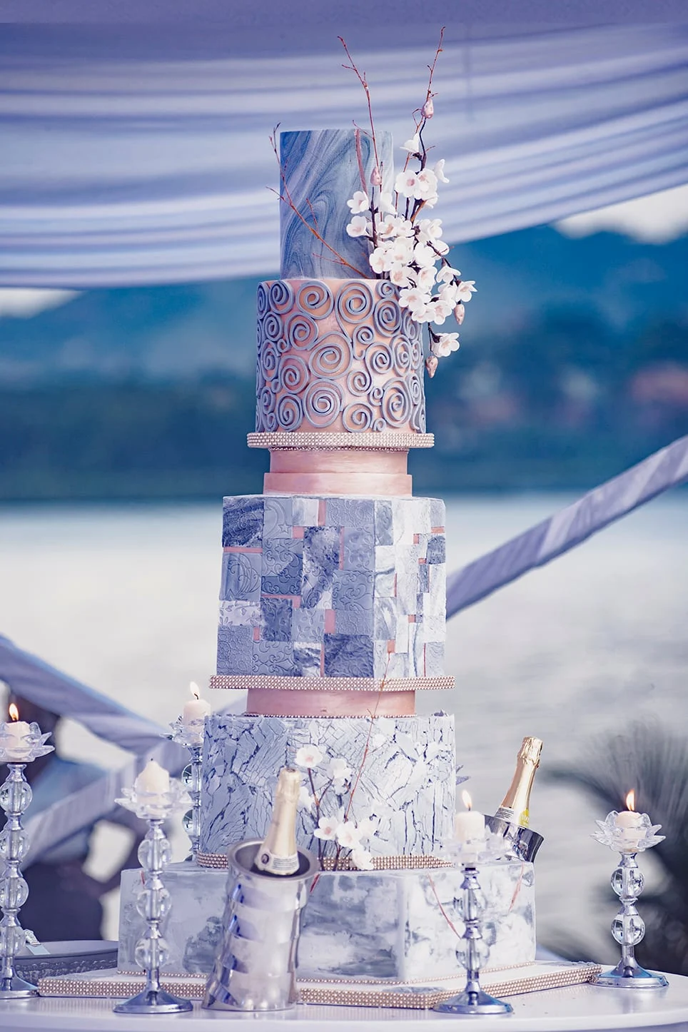 Wedding cake by Sarah Cakes