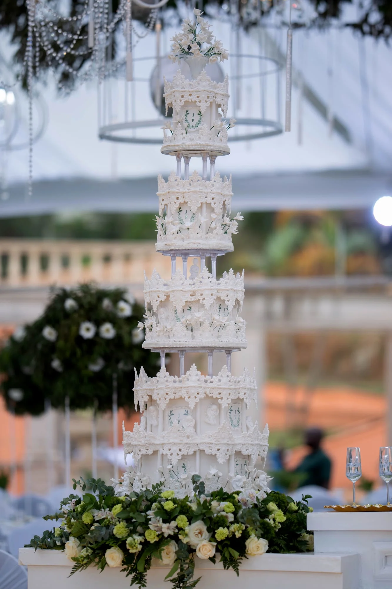Wedding cake by Sarah Cakes