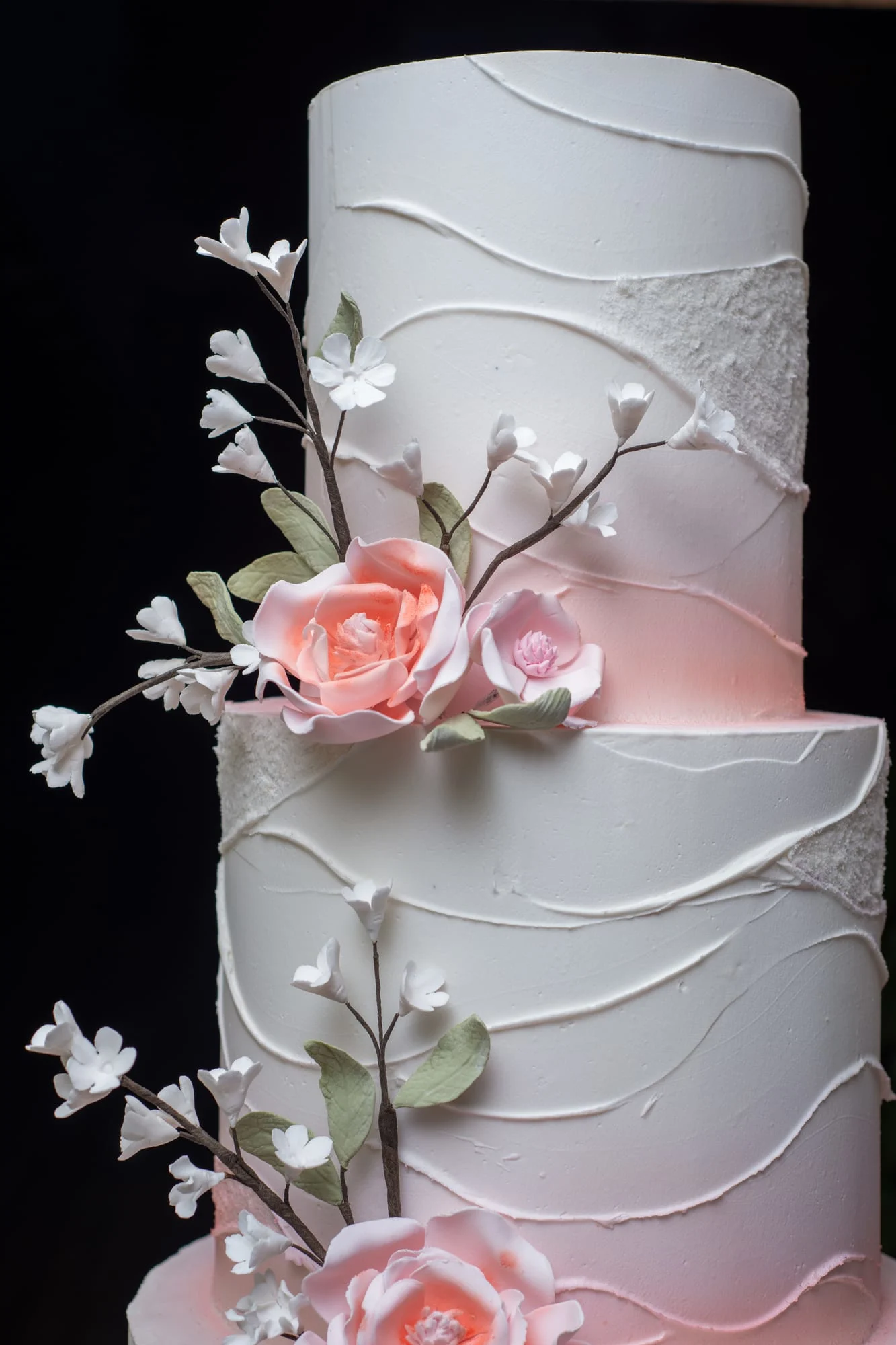 Wedding cake by Sarah Cakes