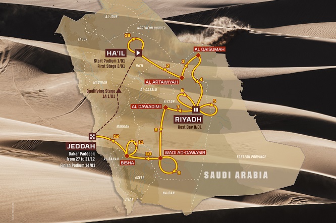 dakar-2022-route