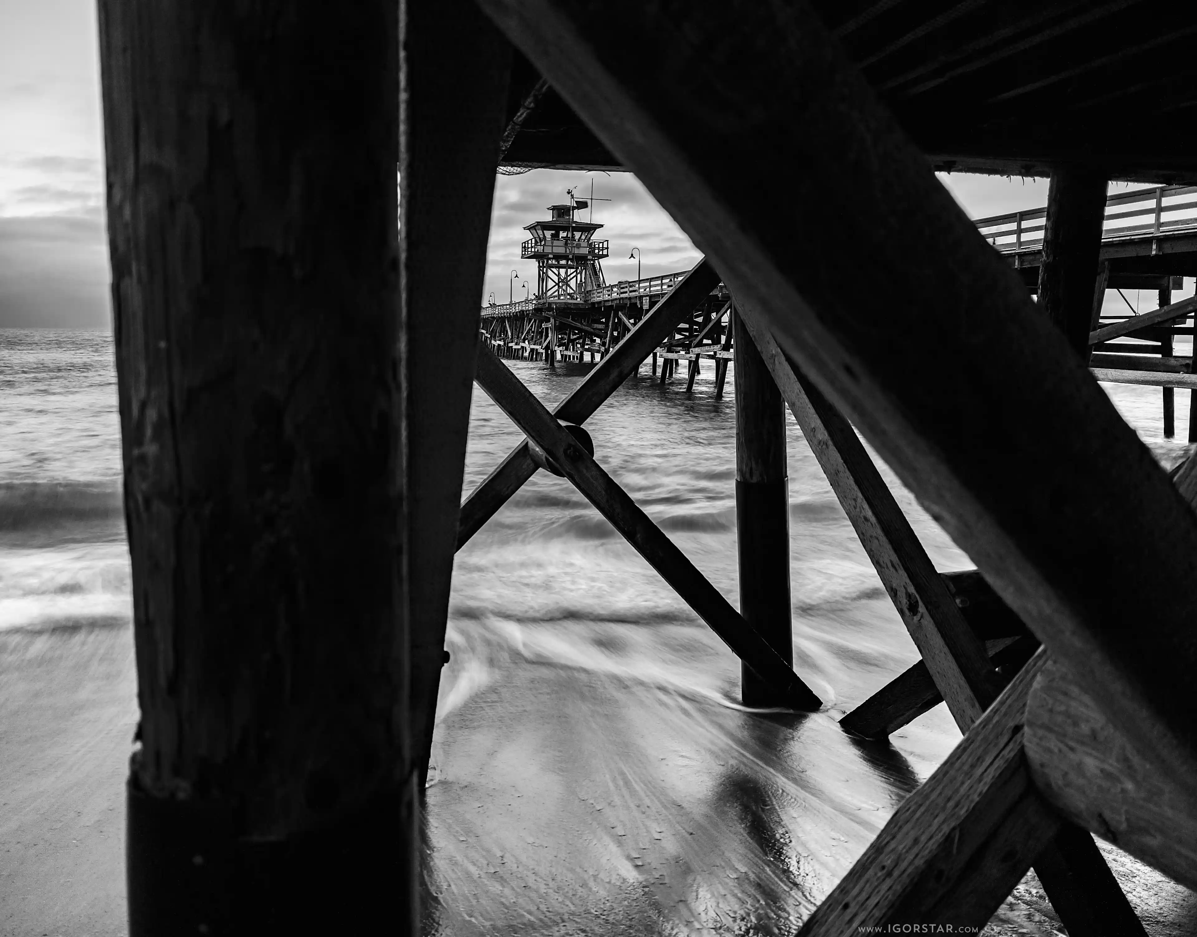 Point of connection with the ocean