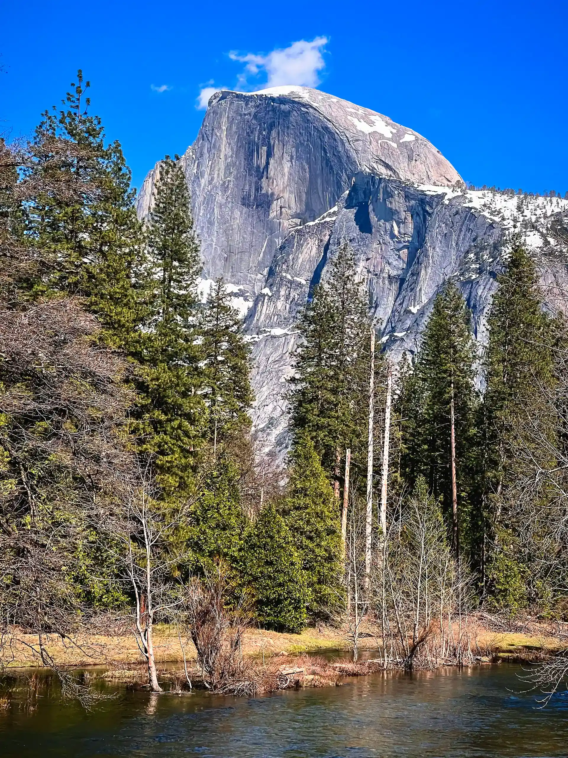 Half Dome from Sentinel bridge