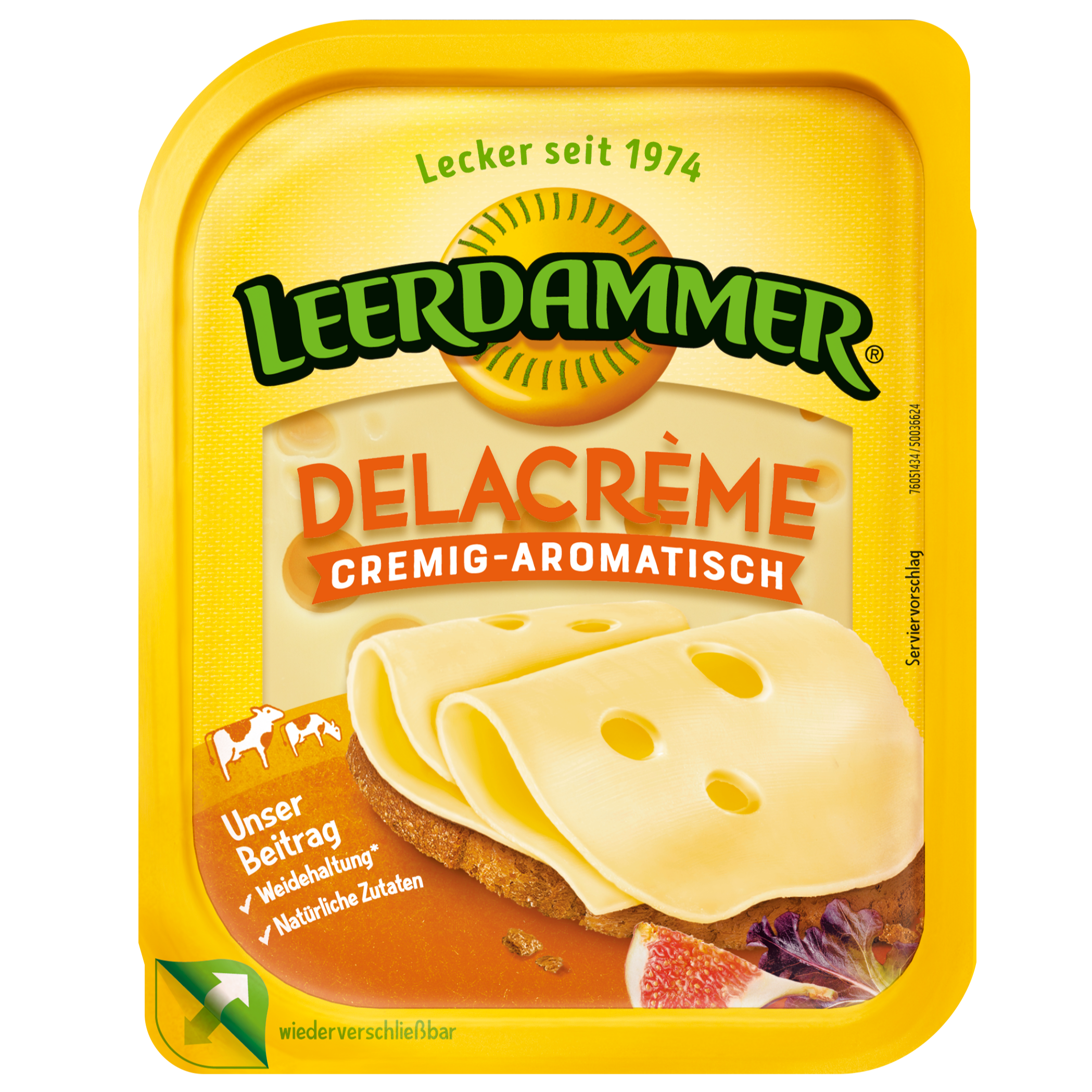 Leerdammer® Delacrème plátky 125g