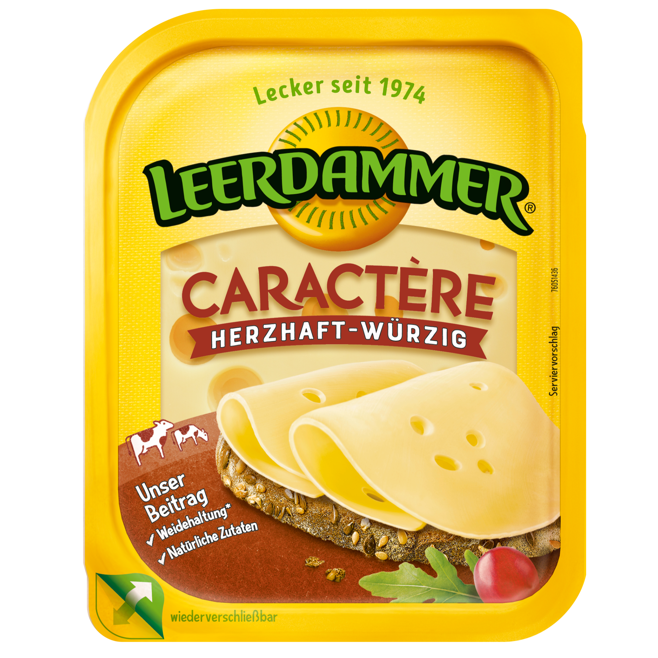 Leerdammer® Caractère plátky 125g