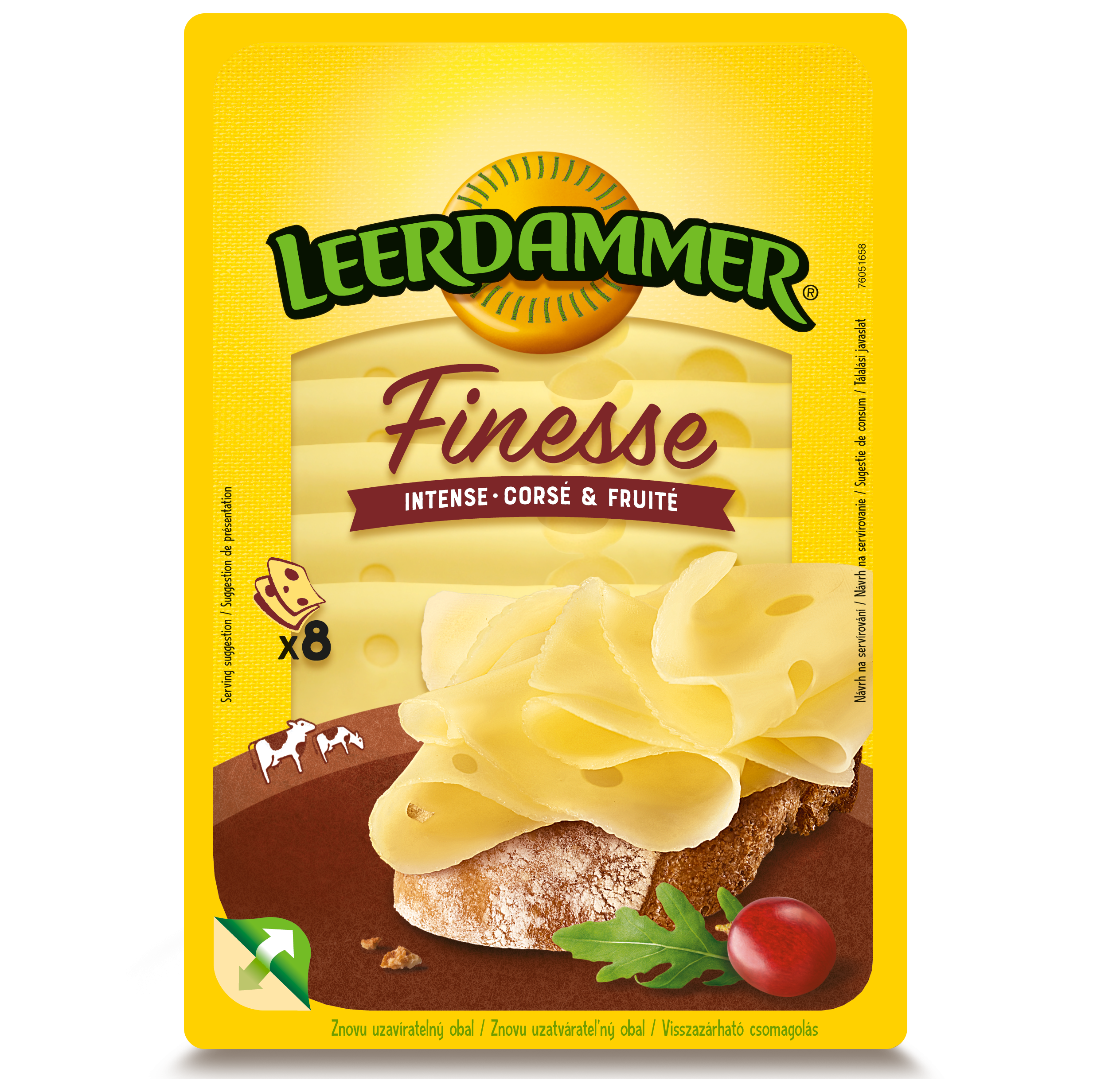 Leerdammer® Finesse Caractère 80g