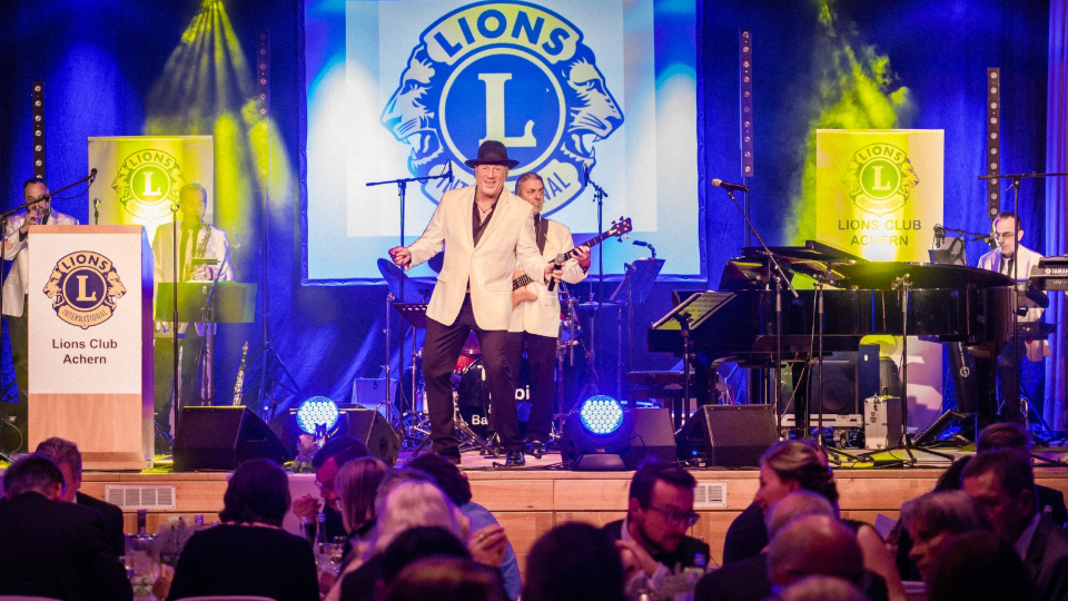 Festlich-stilvolle und zugleich unterhaltsame Gala zum 40-jährigen Bestehen des Lions-Club Achern