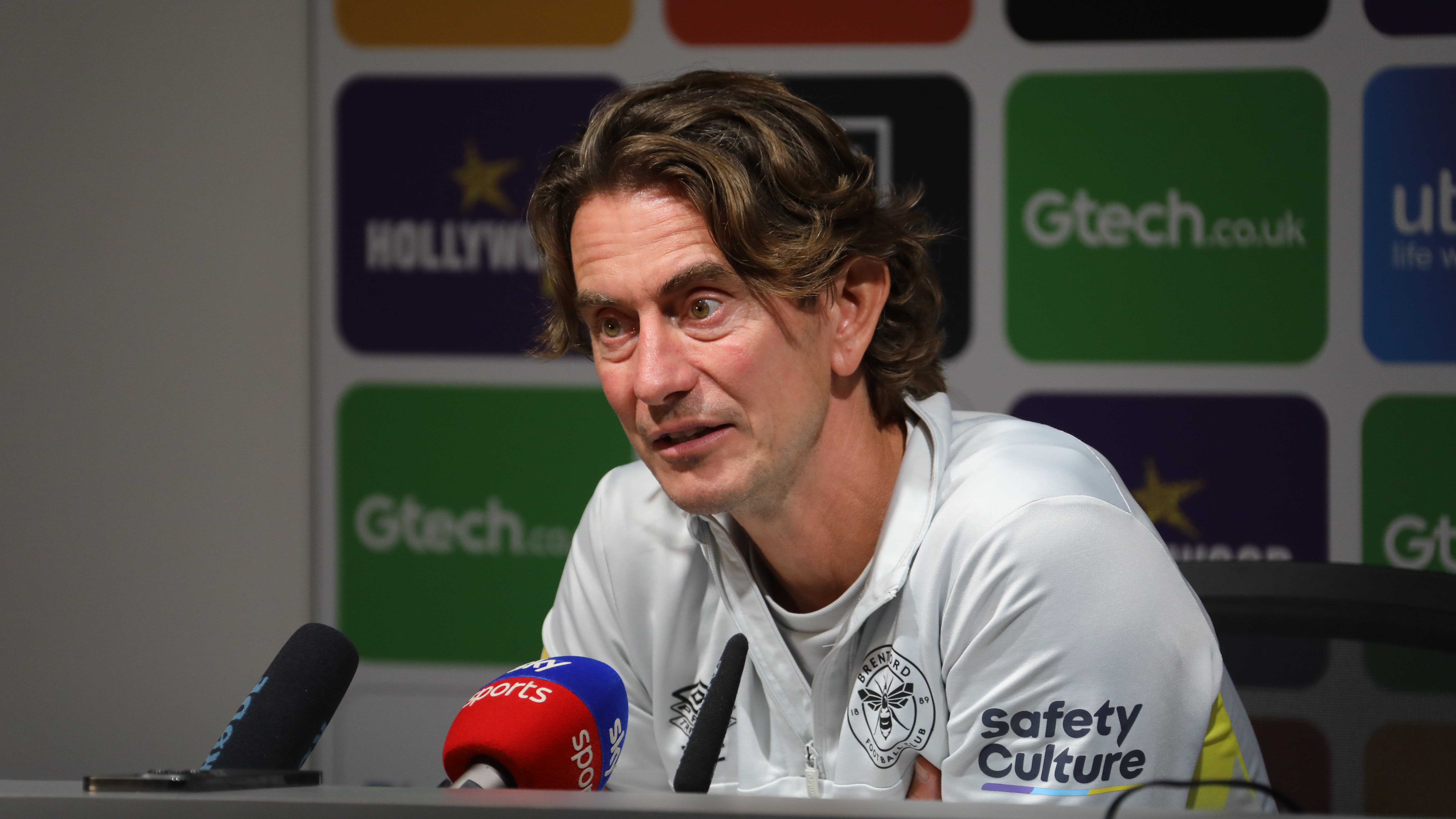 Thomas Frank at Press Conference