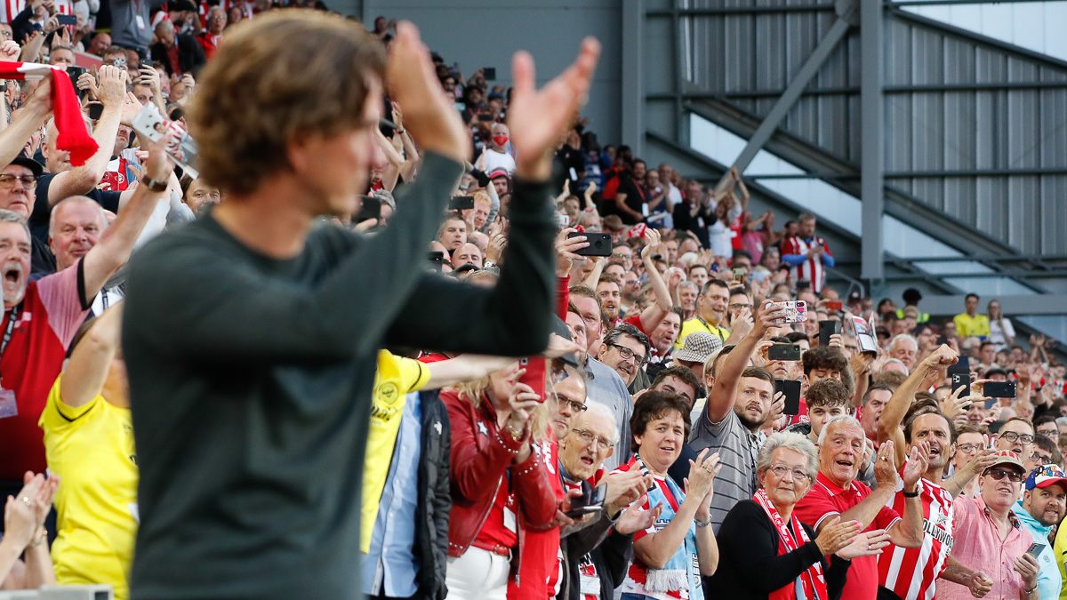 Watch Premier League Productions feature on Brentford's first days in
