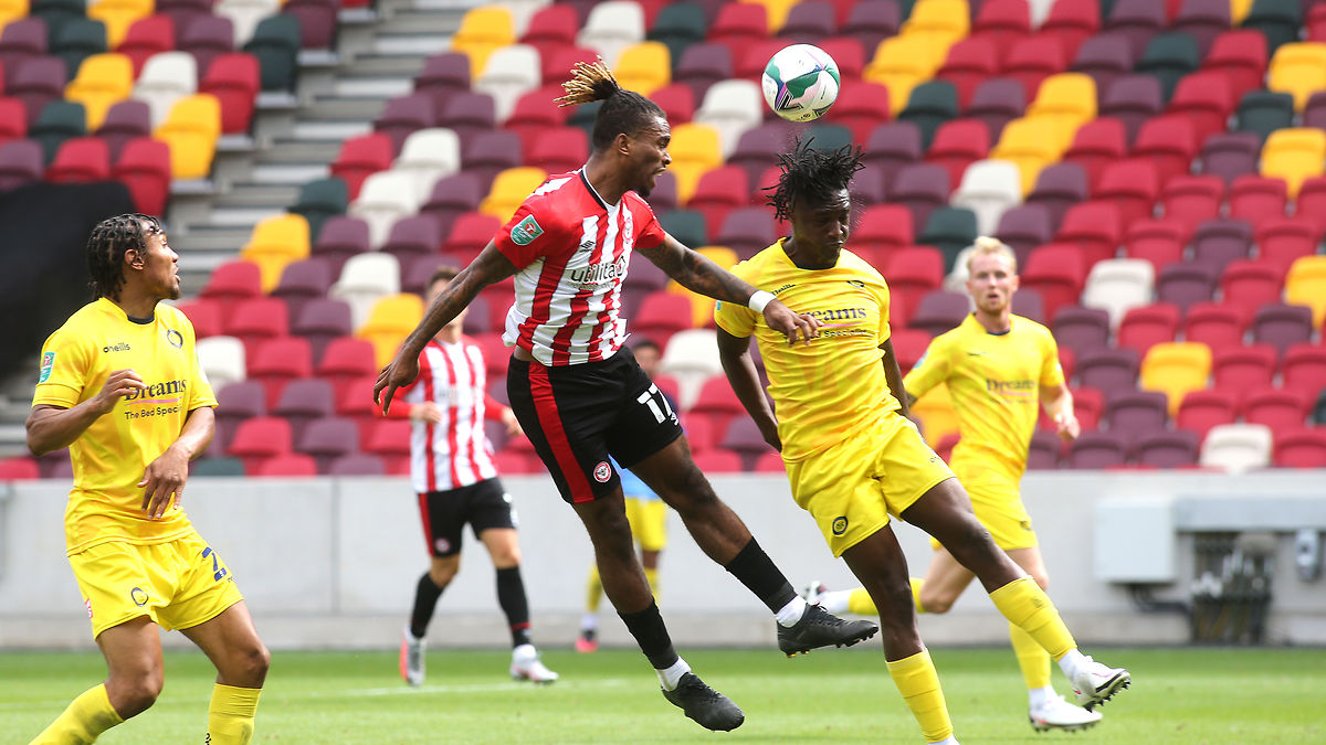 Brentford 1 Wycombe Wanderers 1 (Brentford Win 4-2 On Penalties ...