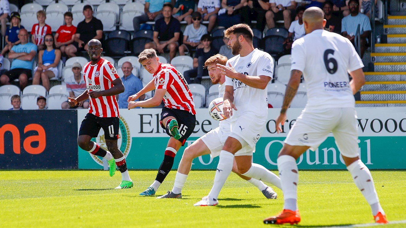 Match Highlights Boreham Wood 0 Brentford 2 Brentford FC